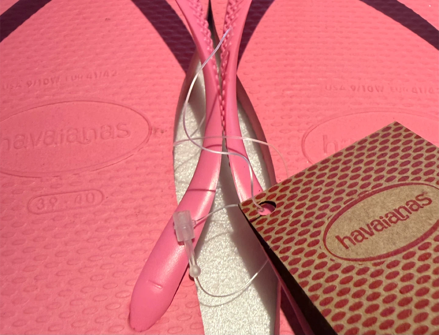 Havaianas Flip Flops Women's 🌸US Size 9/10 - 100% Authentic! 🆕 - photo 5