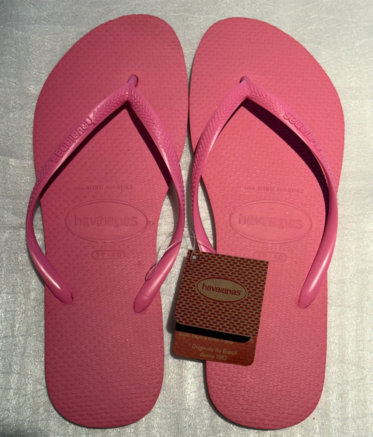 Havaianas Flip Flops Women's 🌸US Size 9/10 - 100% Authentic! 🆕 - photo 2