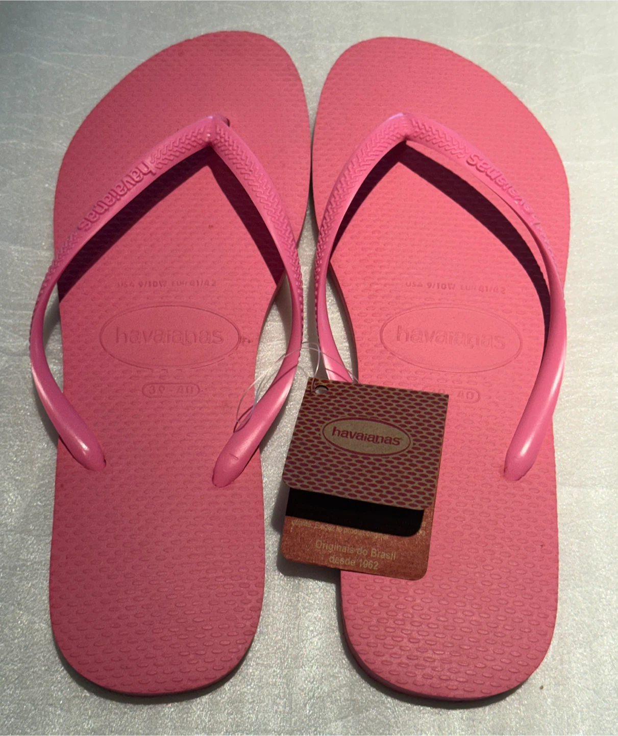 Havaianas Flip Flops Women's 🌸US Size 9/10 - 100% Authentic! 🆕