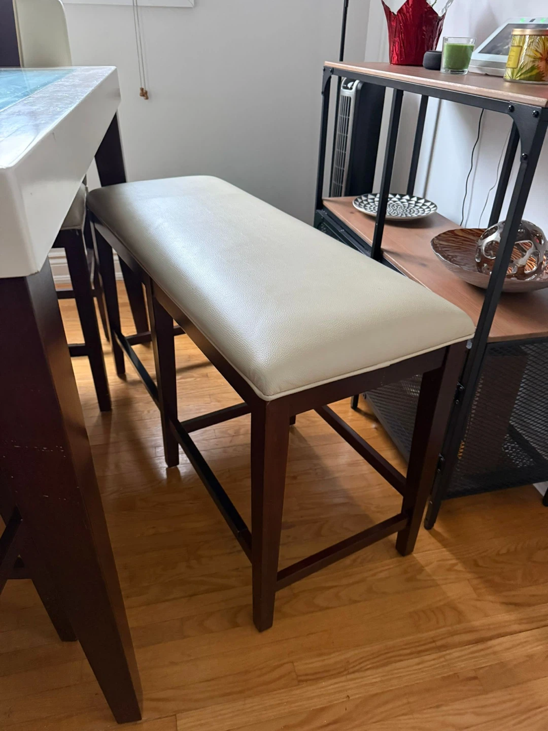 Dining Table Set with Chairs and Bench