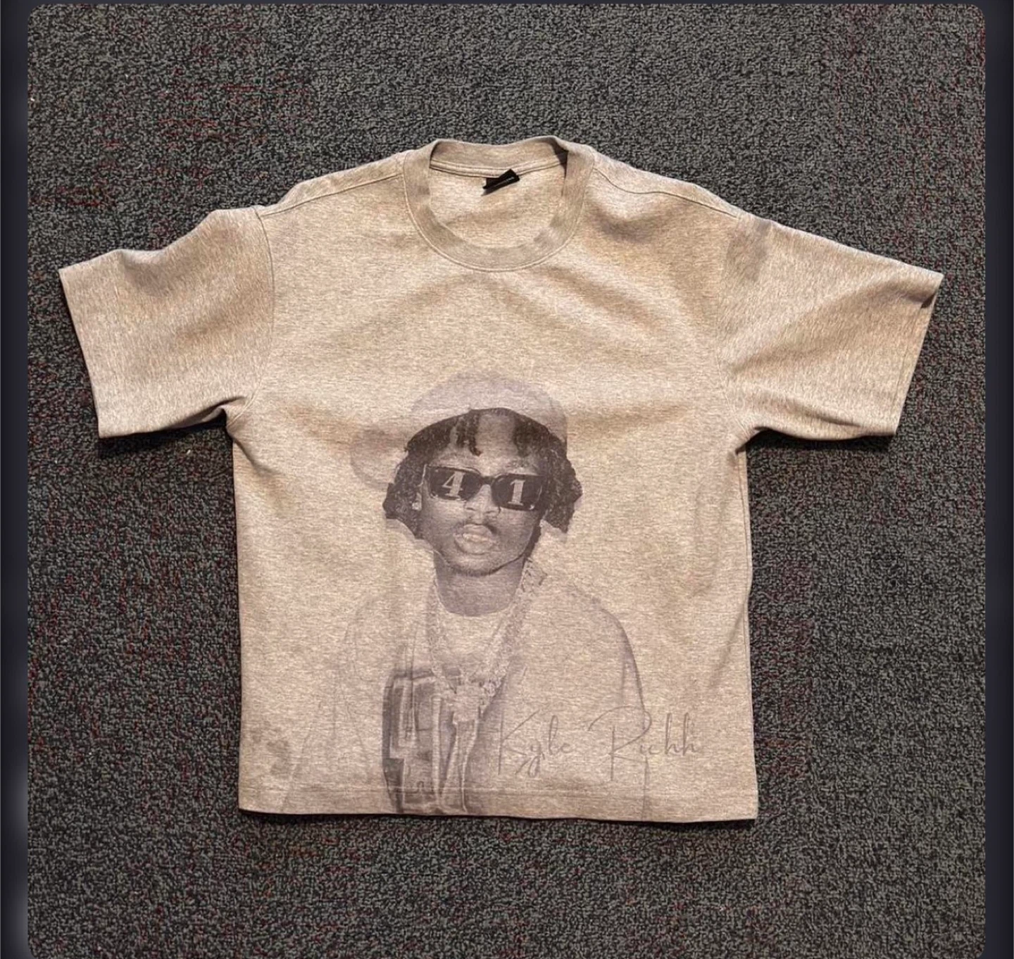 Grey Kyle Richh 41 Tee. Size L