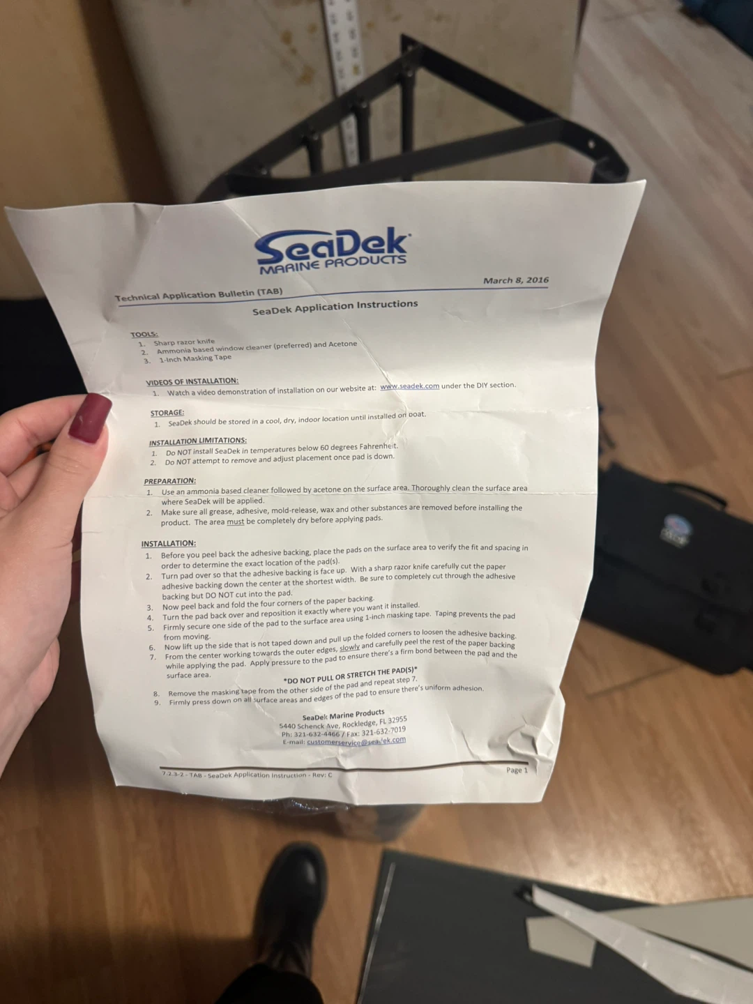 SeaDek Marine Traction Pad Kit - photo 2
