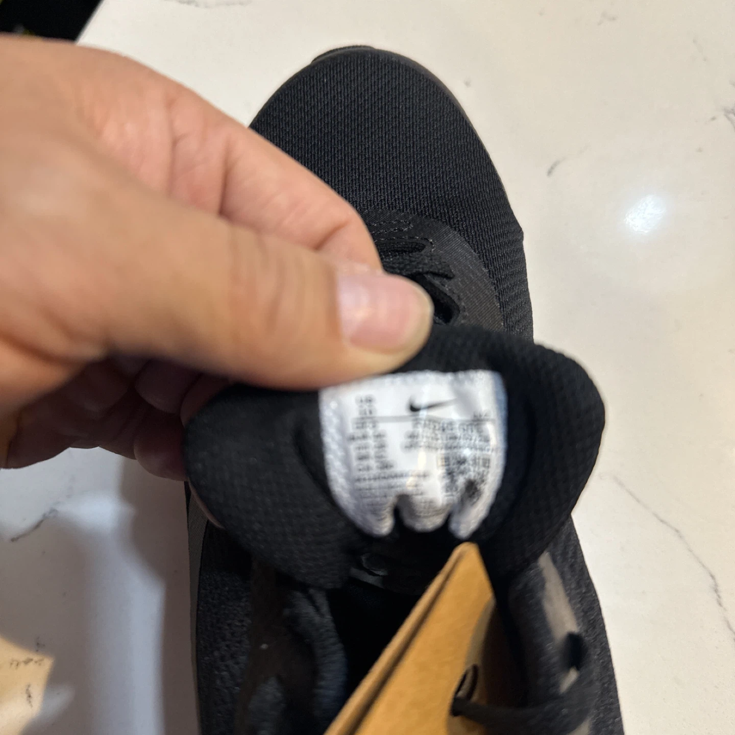 Nike Men's Black Running Shoes - photo 4