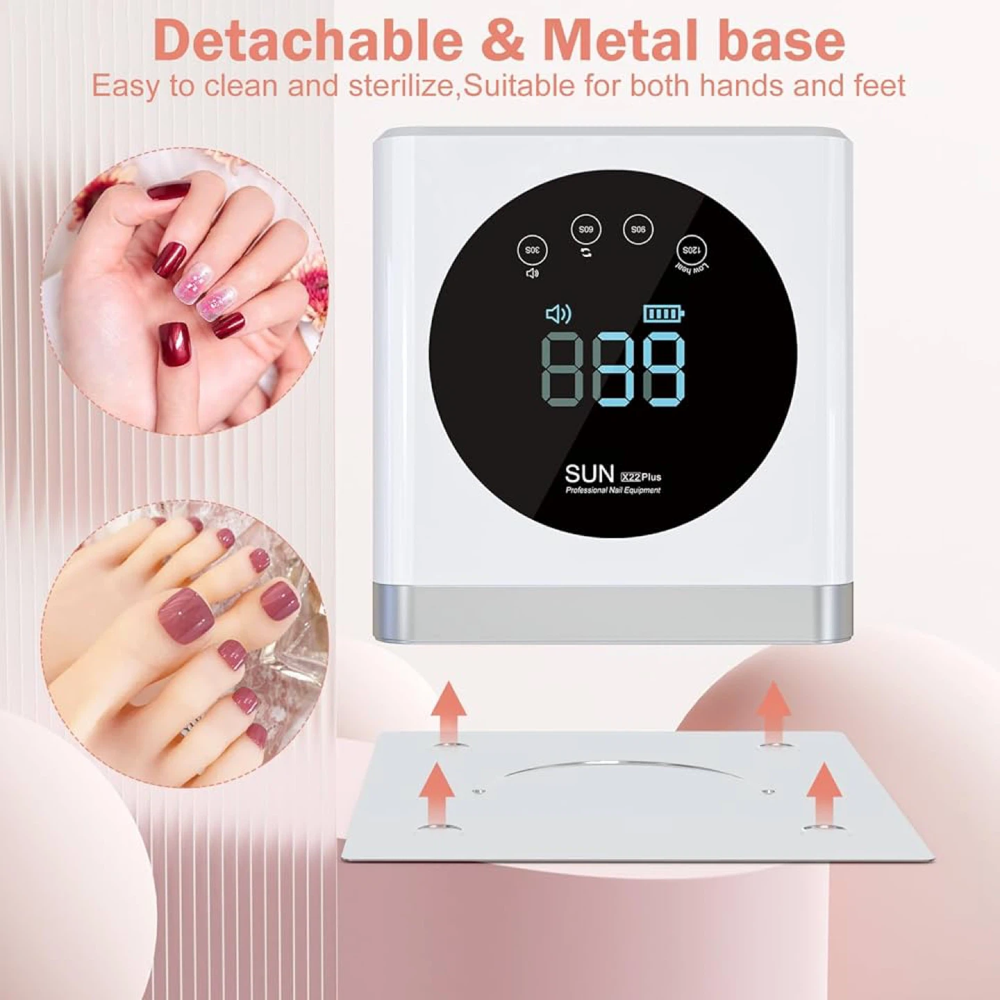 NAILGIRLS 150W UV/LED Nail Lamp - photo 4