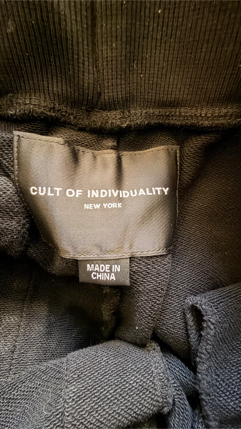 Cult of Individuality Sweatpant Vintage Black - photo 4
