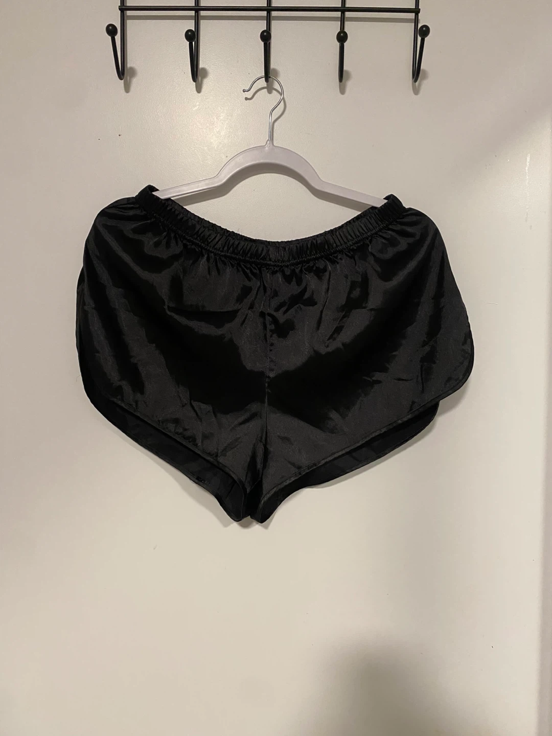 Black Satin Pajama Set Size L - photo 5