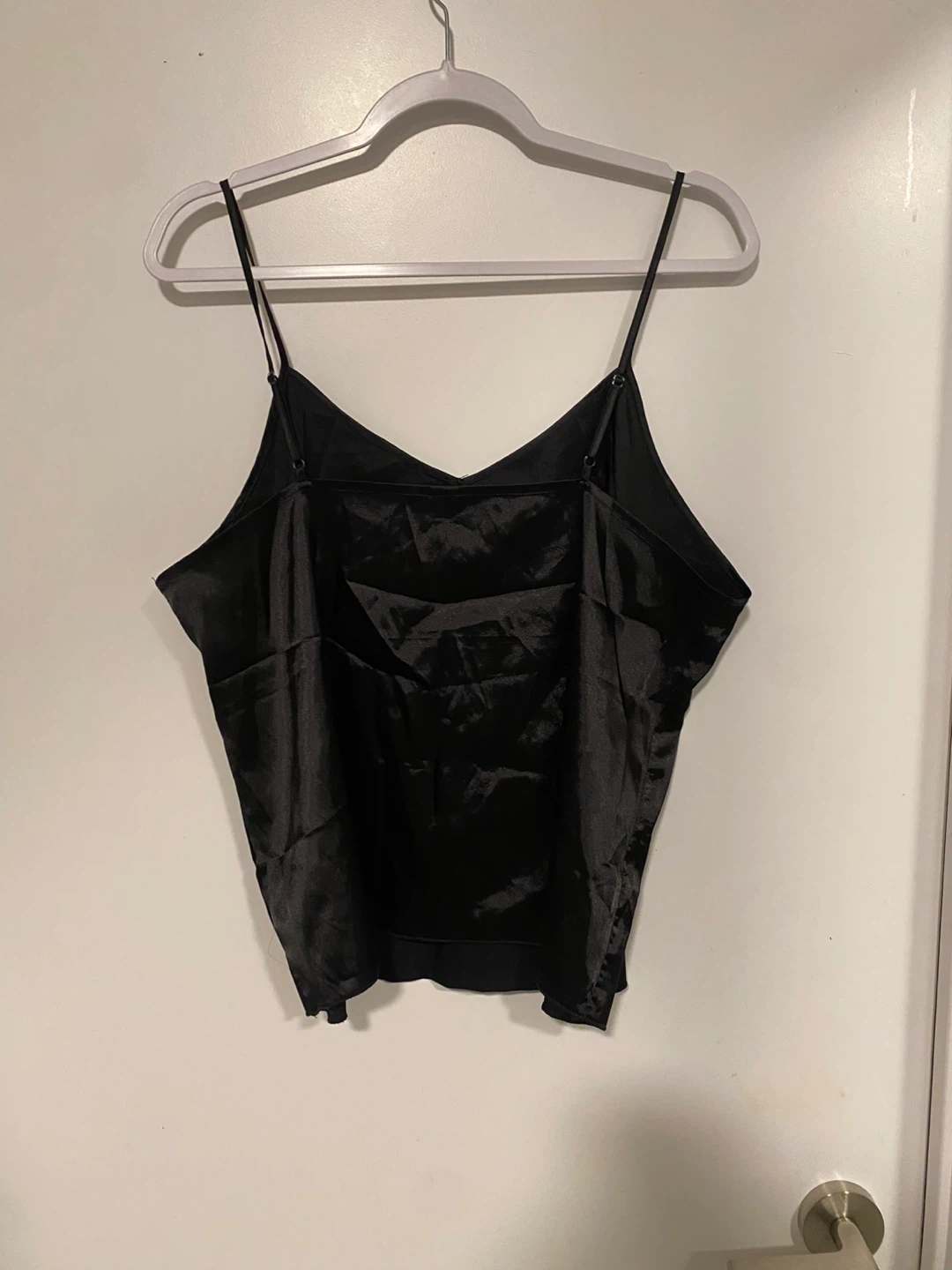 Black Satin Pajama Set Size L - photo 4
