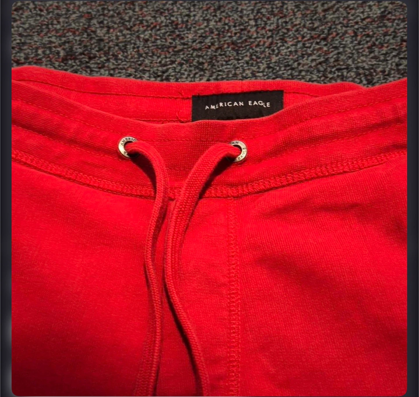 Red American Eagle sweatpants. Size L - photo 2