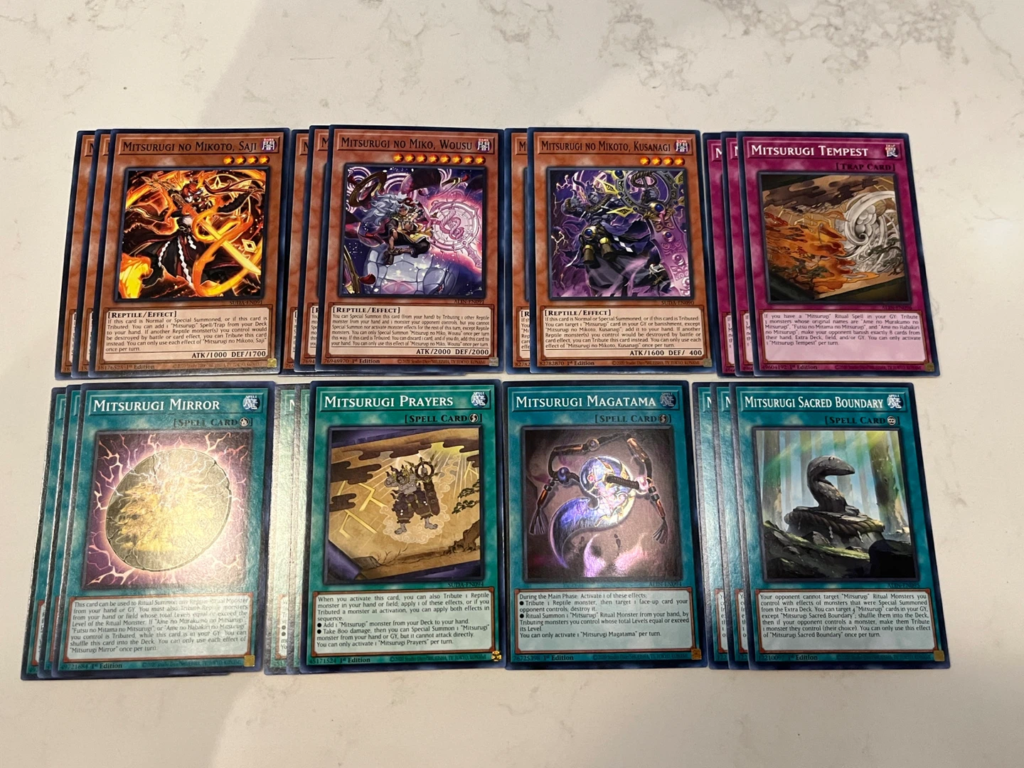 Yugioh - Ritual Mitsurugi, Drytron, Herald Cards - photo 3
