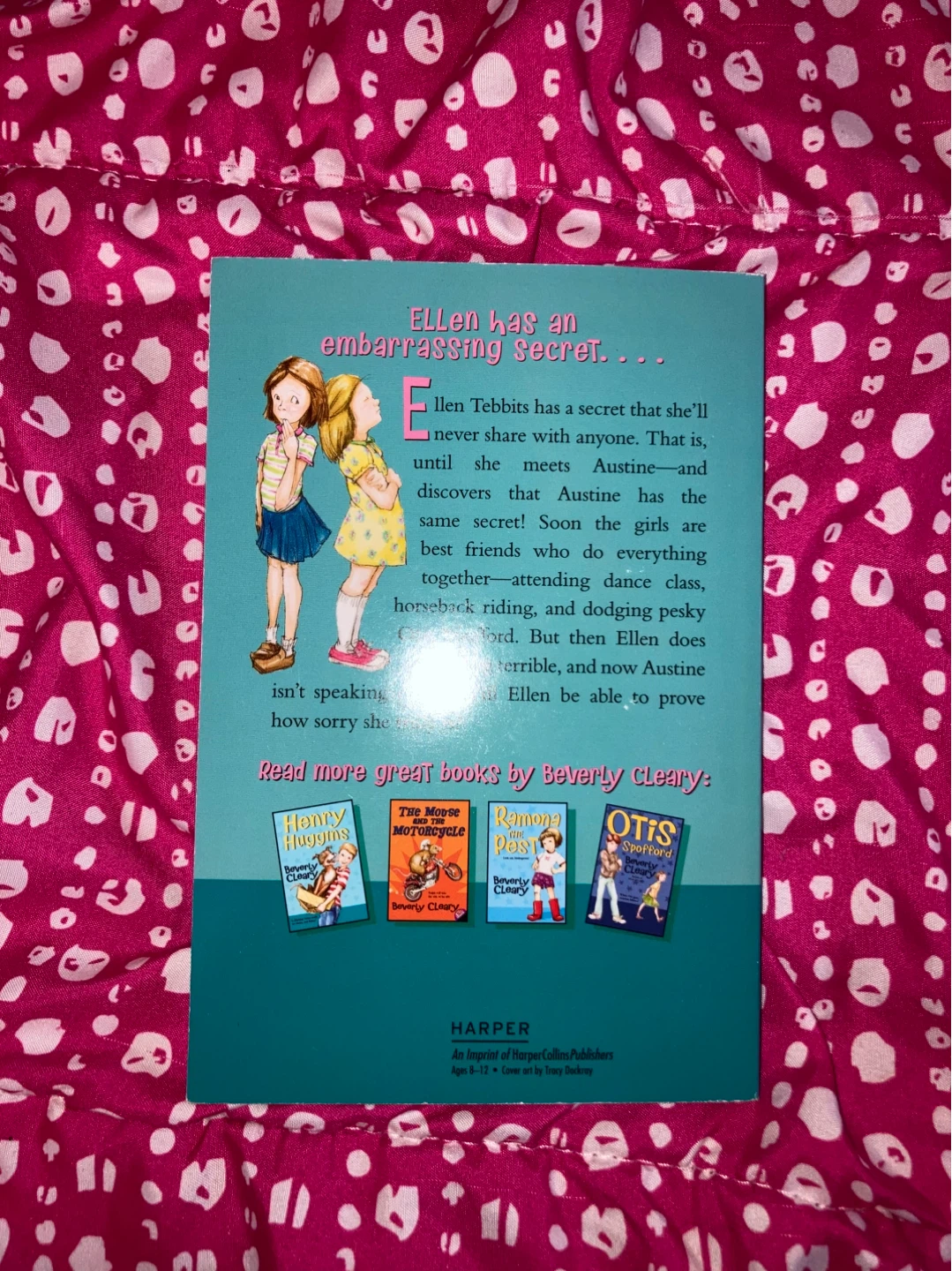 Ellen Tebbits by Beverly Cleary - Children's Book - photo 2