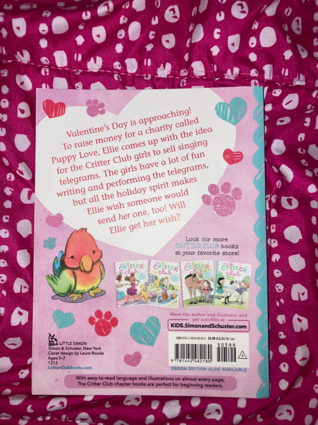 The Critter Club #6 Ellie's Lovely Idea Book - photo 2