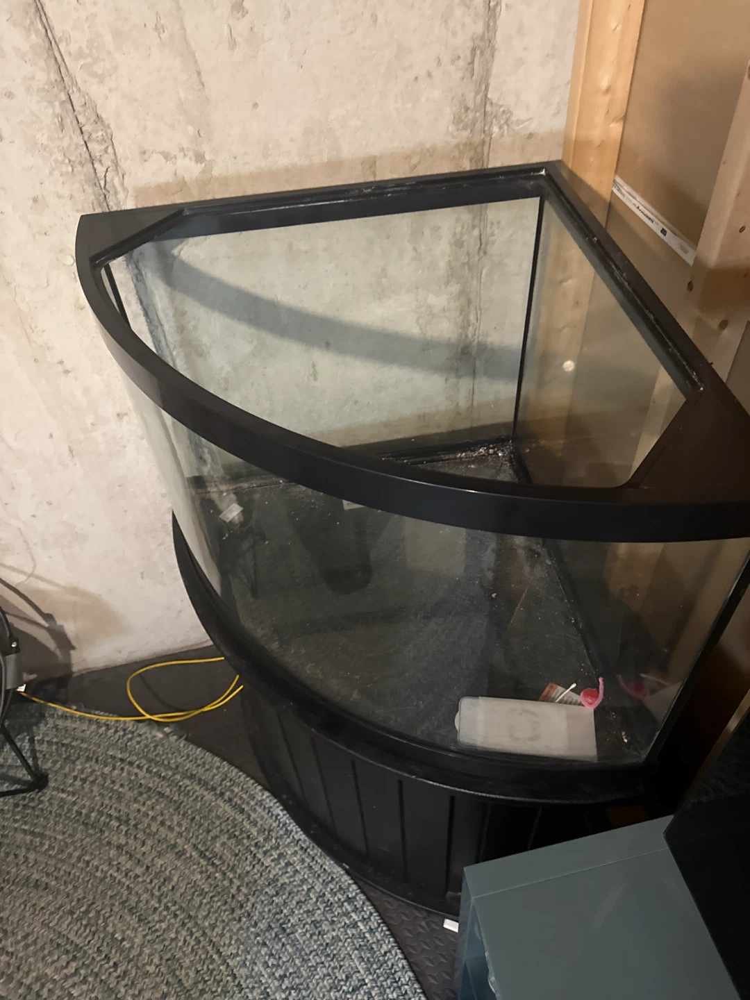 Curved Corner Aquarium Tank - photo 2