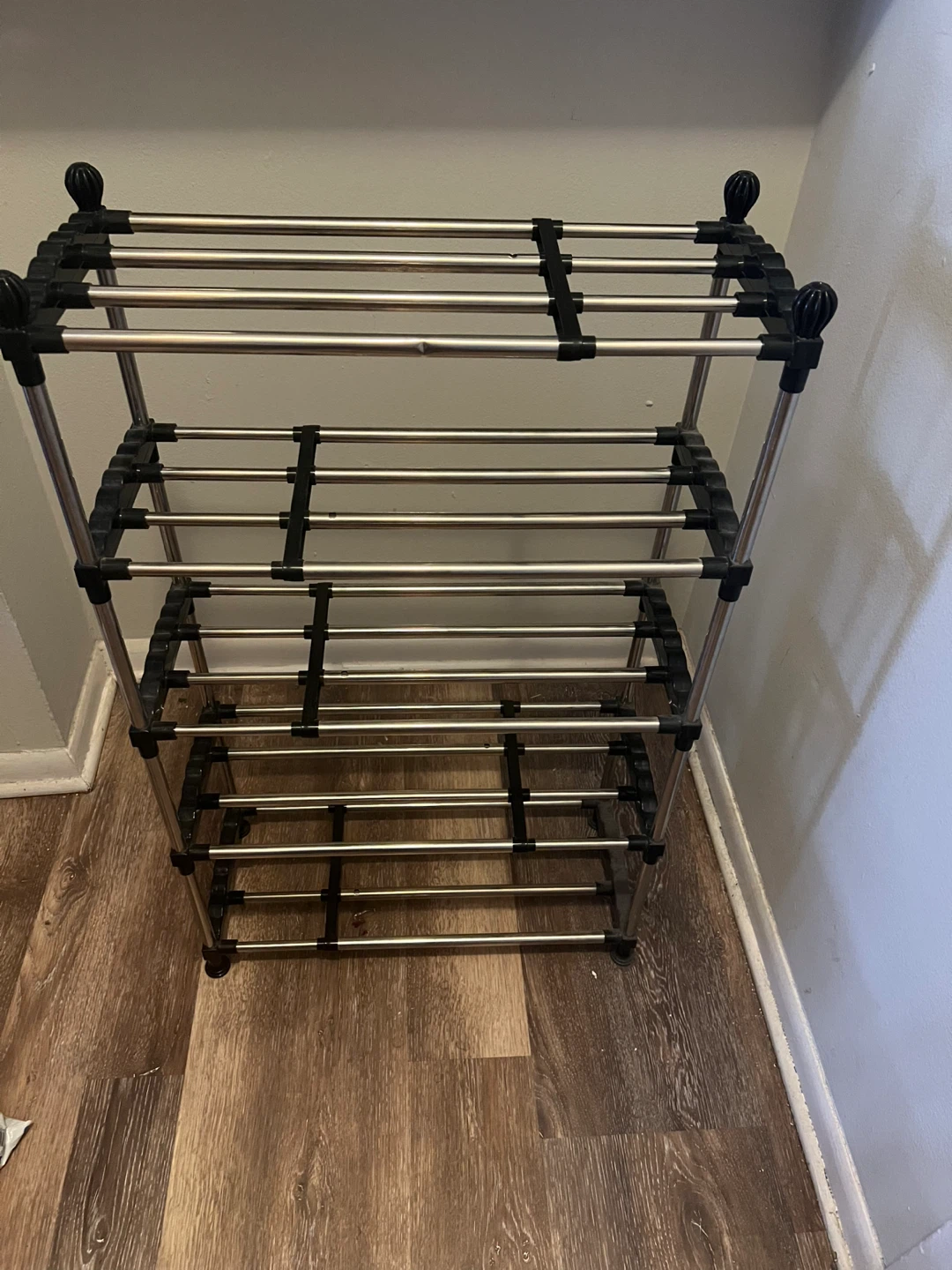 5-Tier Metal Shoe Rack Organizer - photo 2
