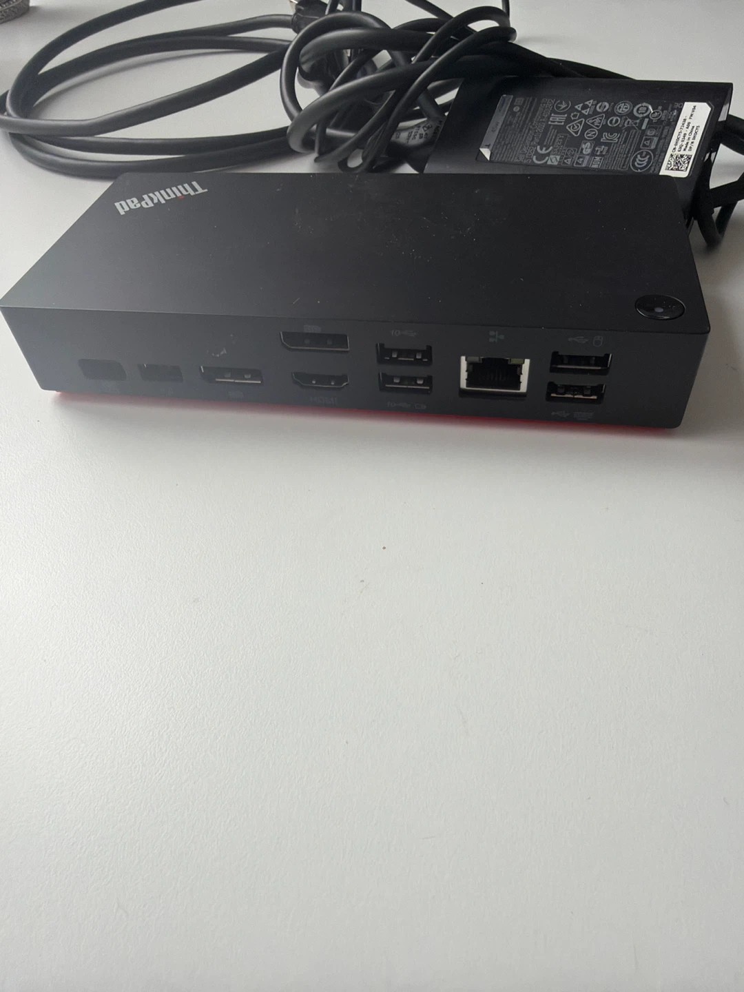 Lenovo ThinkPad Docking Station with Power Adapter - photo 2