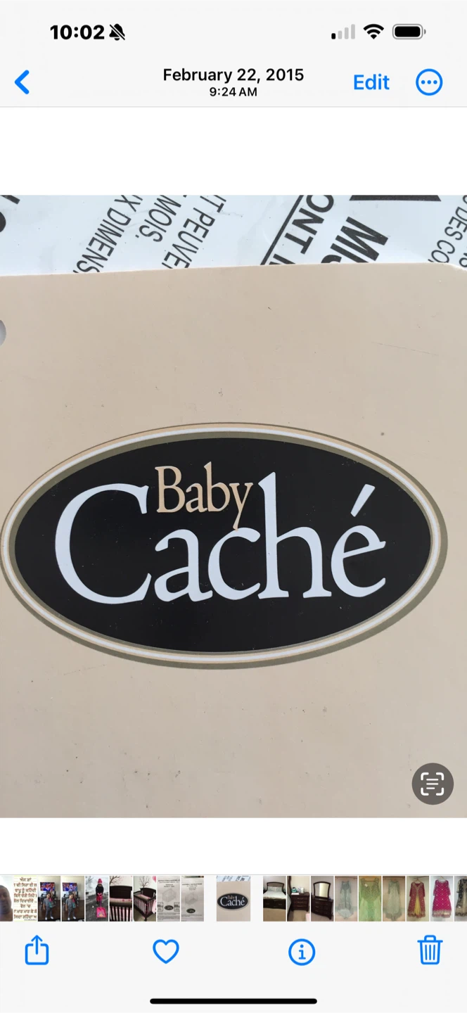 Baby Cache Windsor Crib - Model #8900 - photo 5
