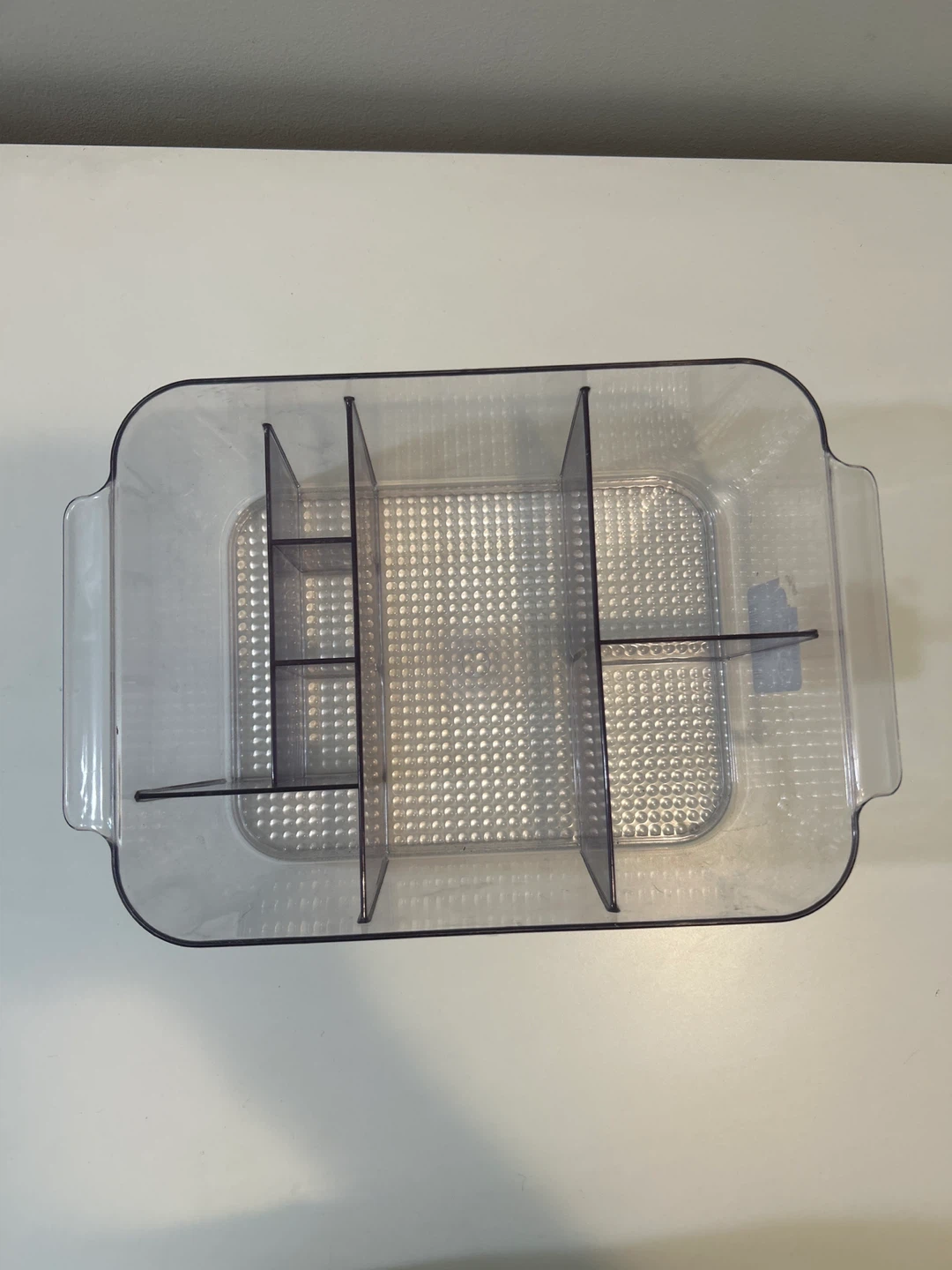 Clear Plastic Organizer Bin - photo 2
