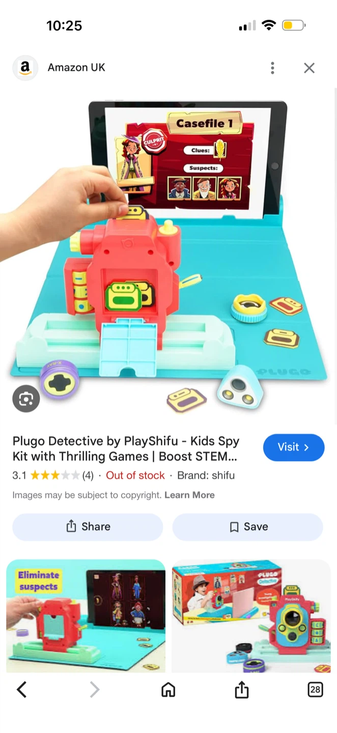 PlayShifu Plugo Young Investigator Kit