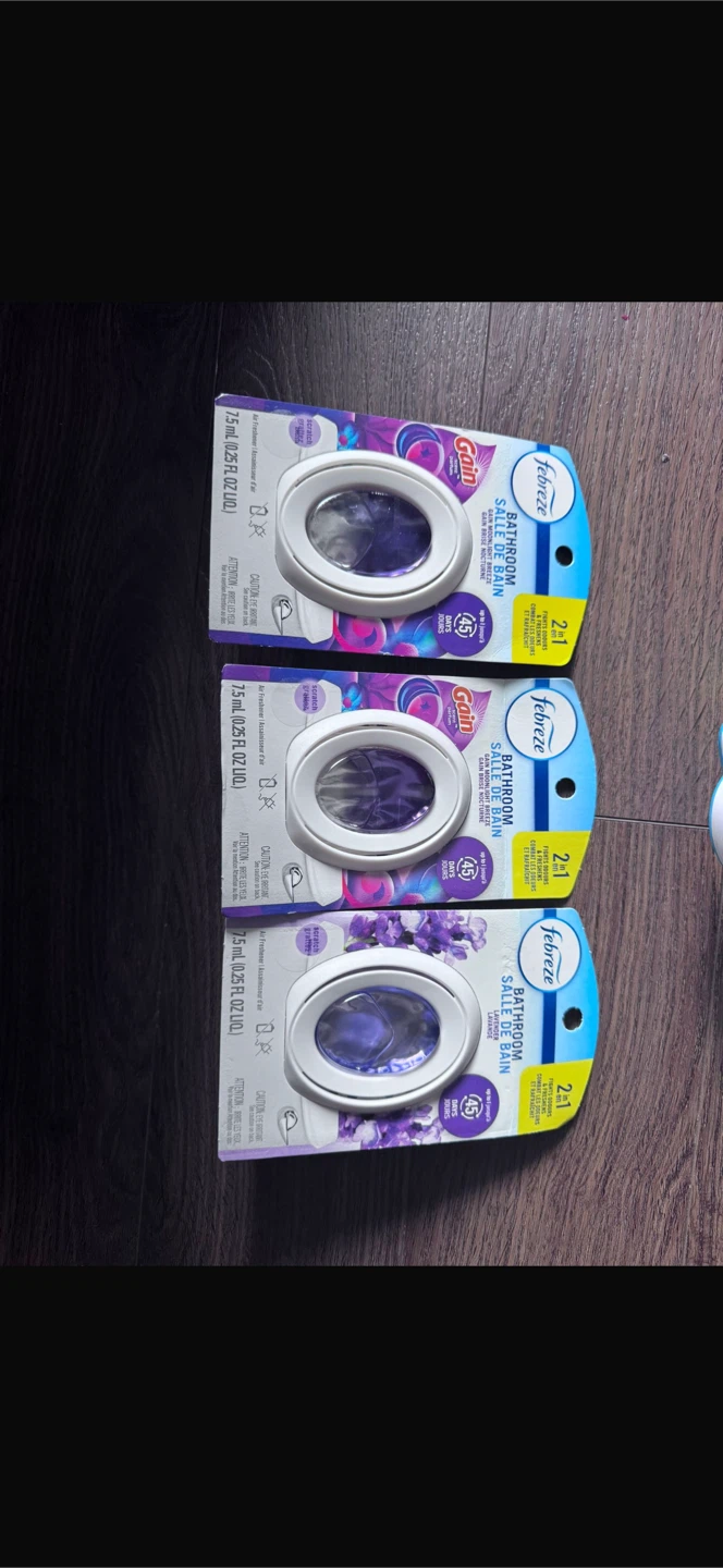 Febreze Gain Bathroom Air Freshener (3-Pack)