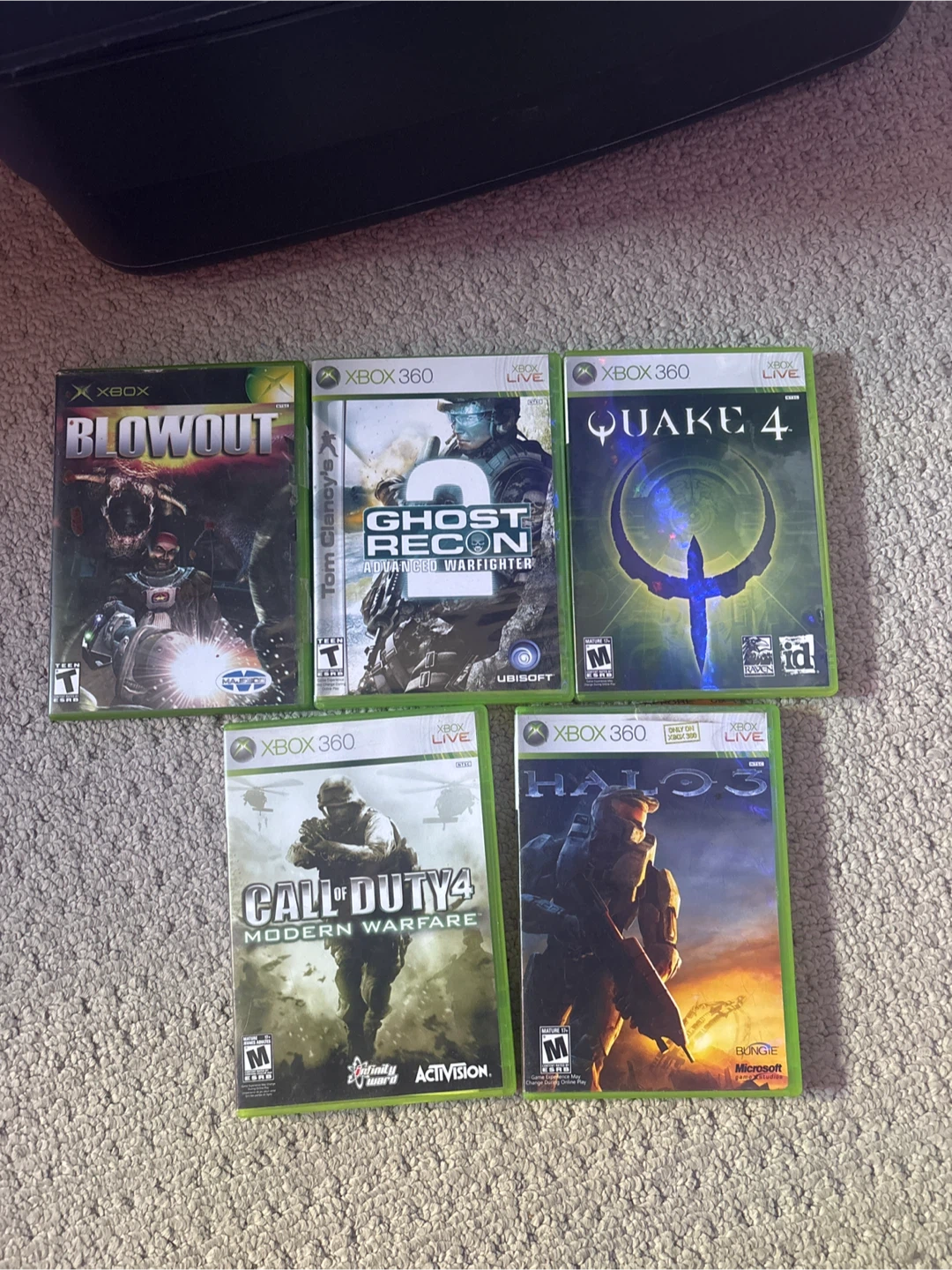 Xbox 360 video game bundle