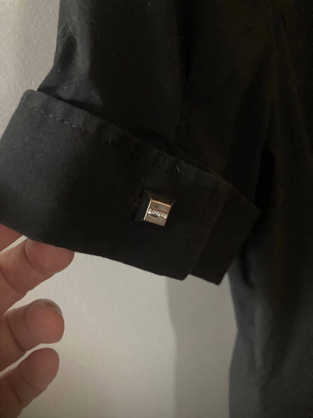 Women’s black dress shirt - photo 3