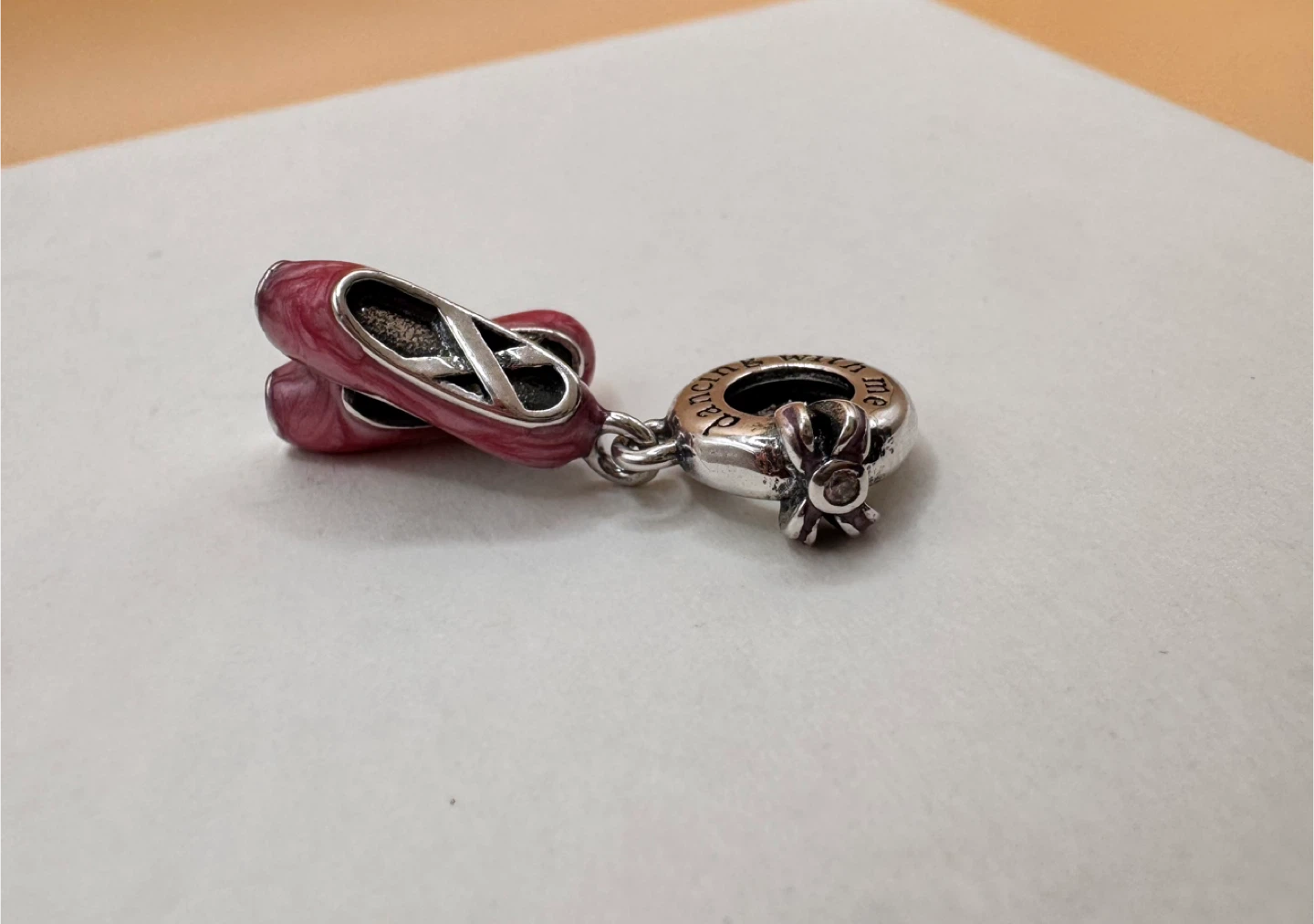 🩰Dancing With Me Ballet Slipper Charm s925