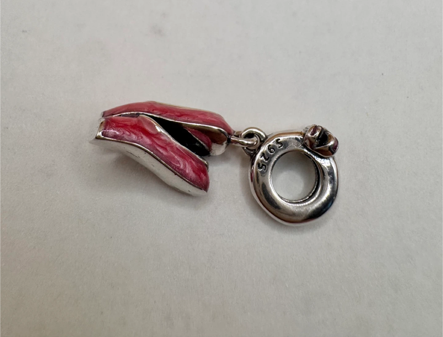 🩰Dancing With Me Ballet Slipper Charm s925 - photo 2
