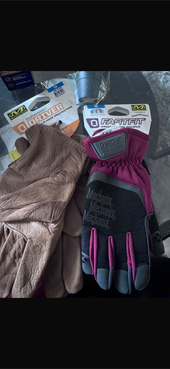 Mechanix Wear Durahide Driver & FastFit Gloves (Size M)