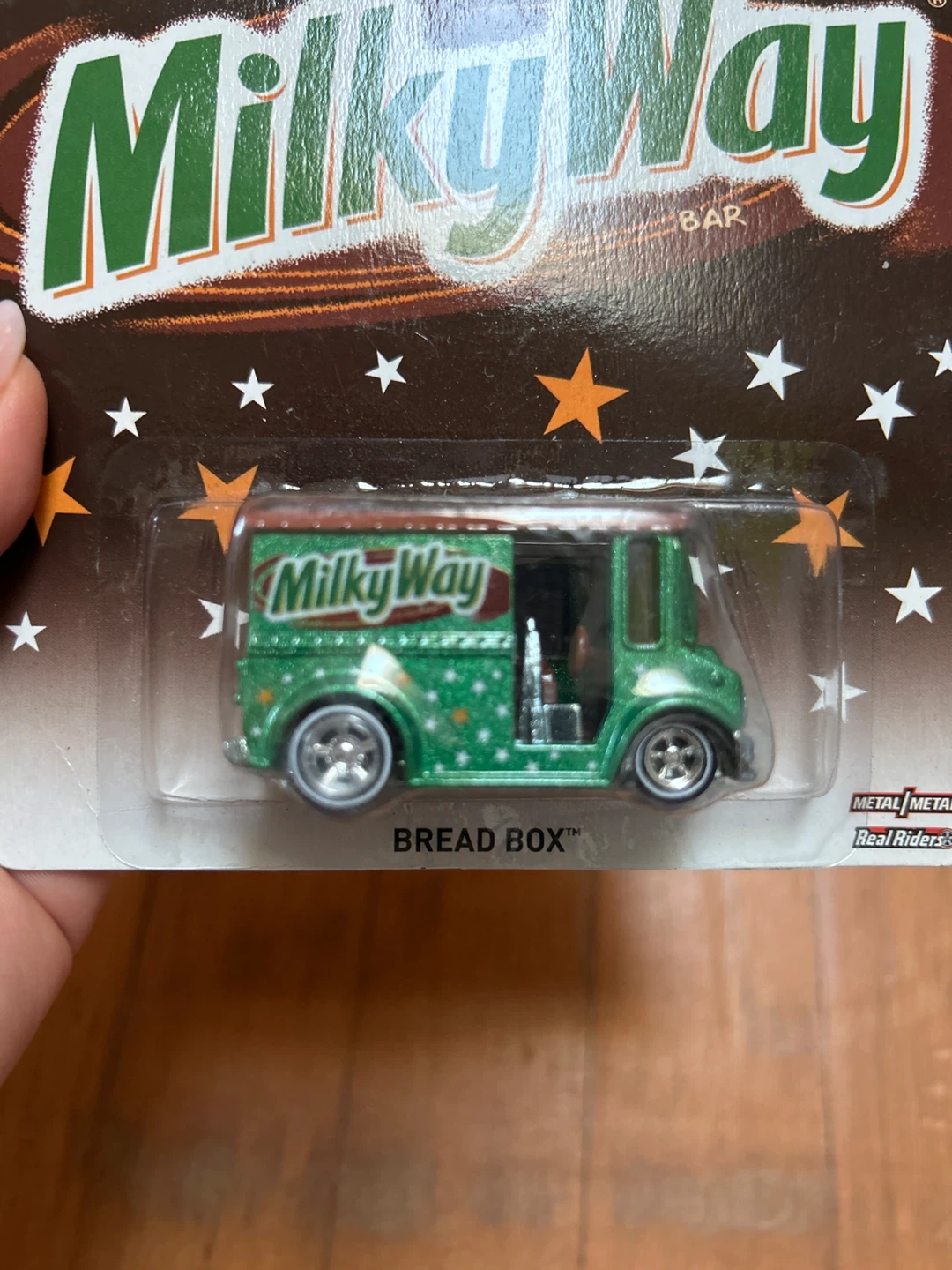 Hot Wheels Milky Way Bread Box Van – Real Riders – Metal - photo 2