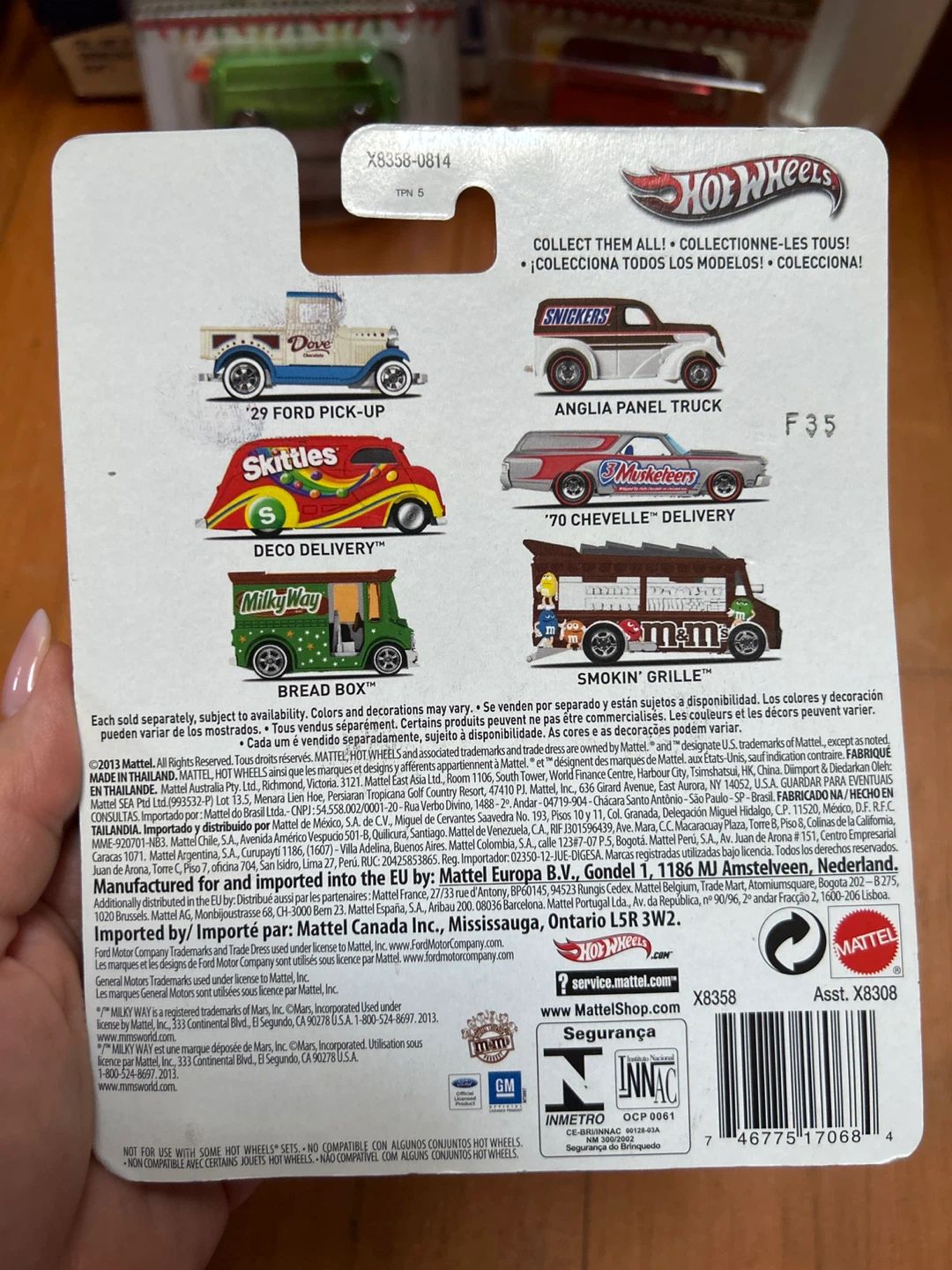 Hot Wheels Milky Way Bread Box Van – Real Riders – Metal - photo 3