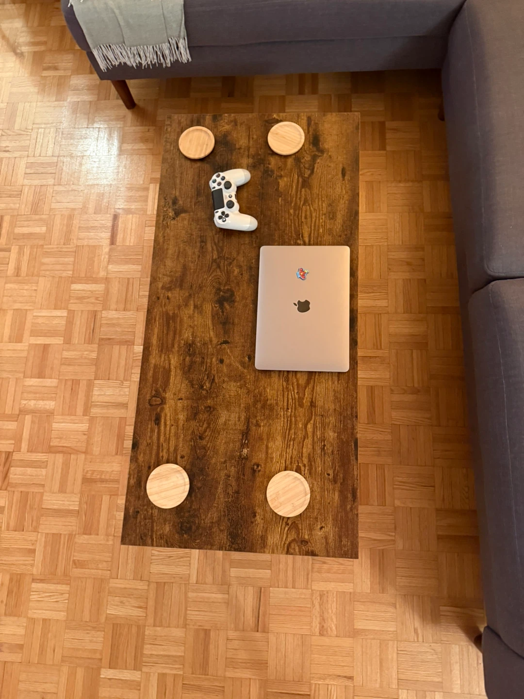 Rustic Lift-Top Coffee Table Set - photo 3