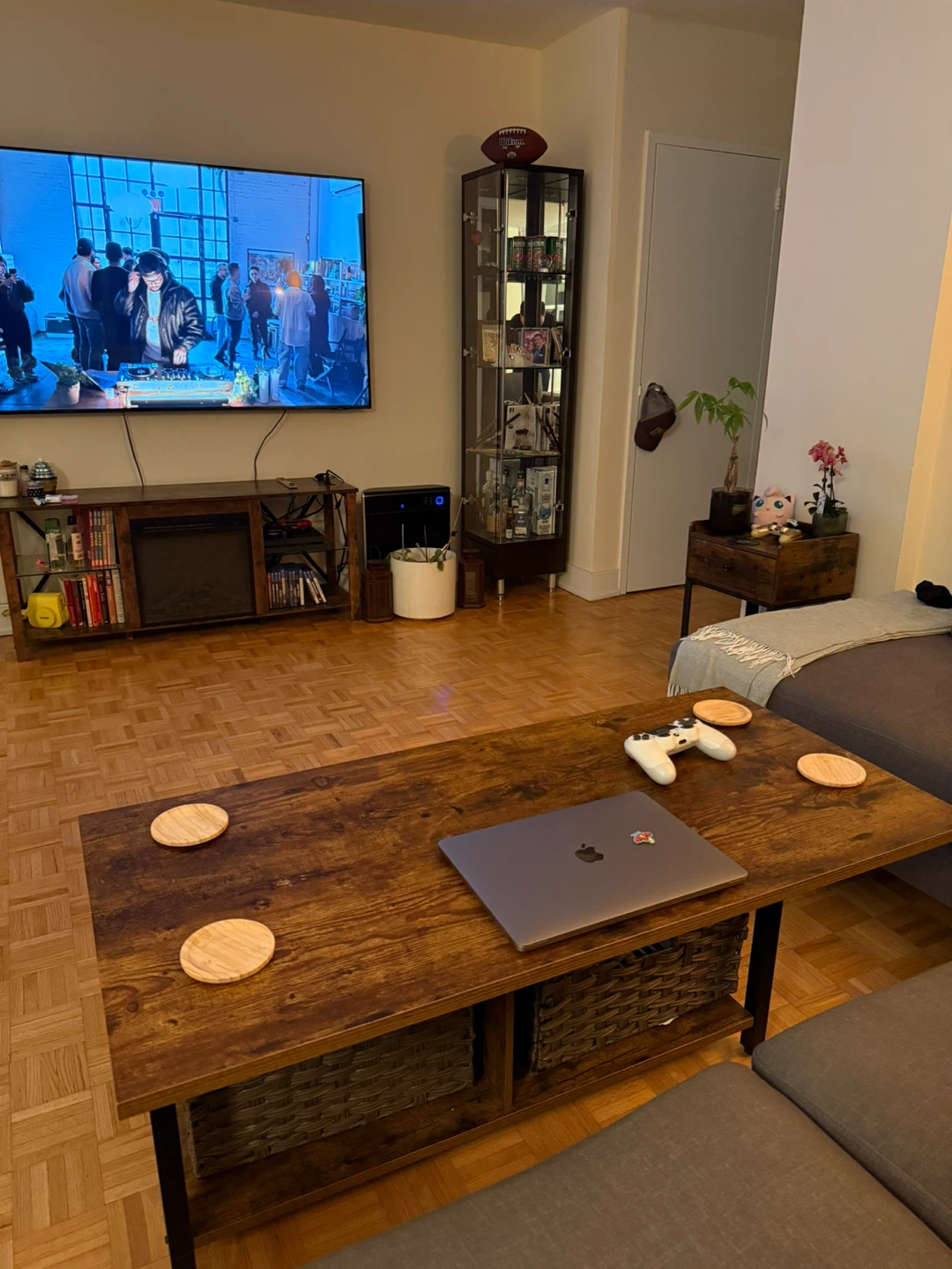 Rustic Lift-Top Coffee Table Set