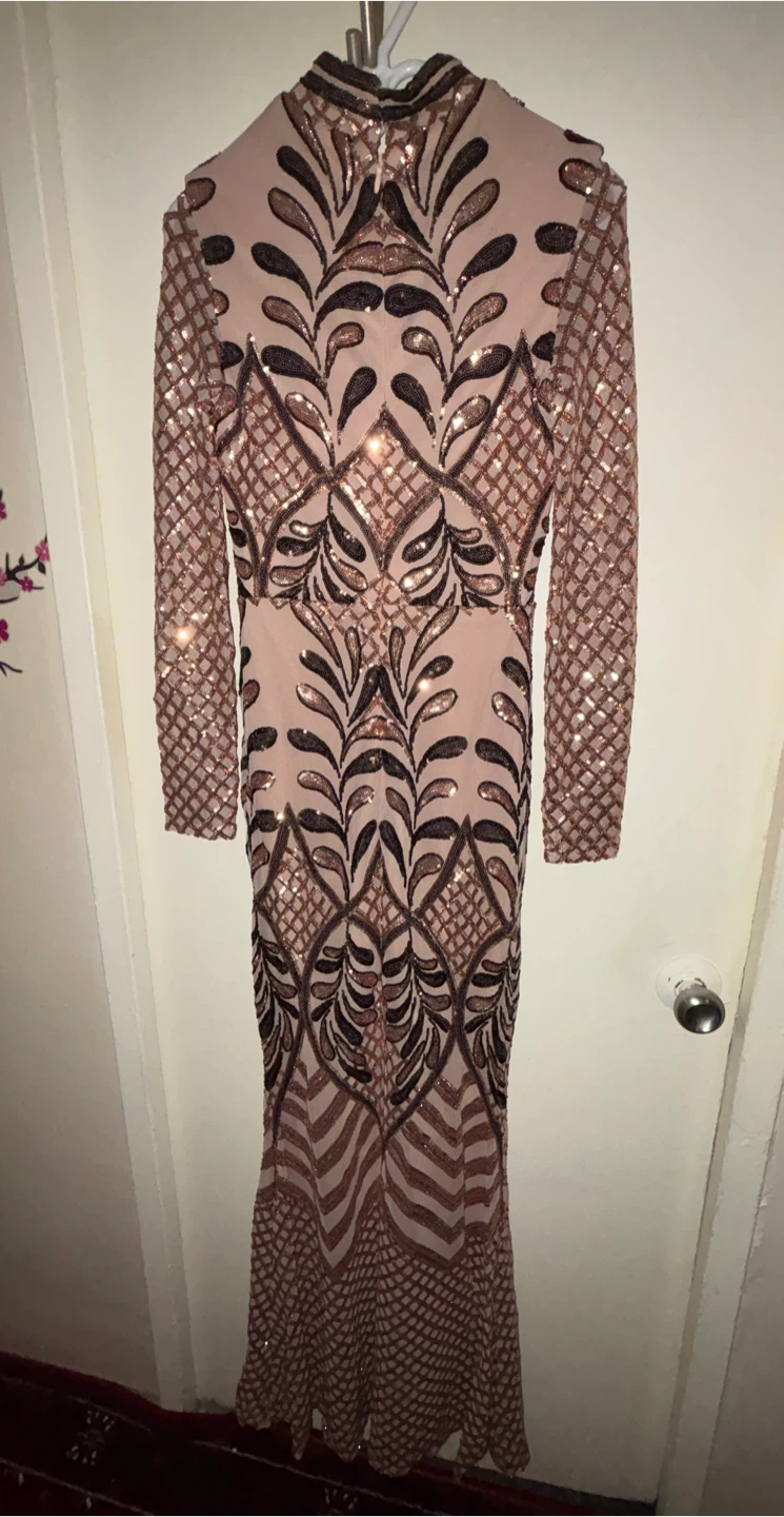 Beaded Maxi Dress