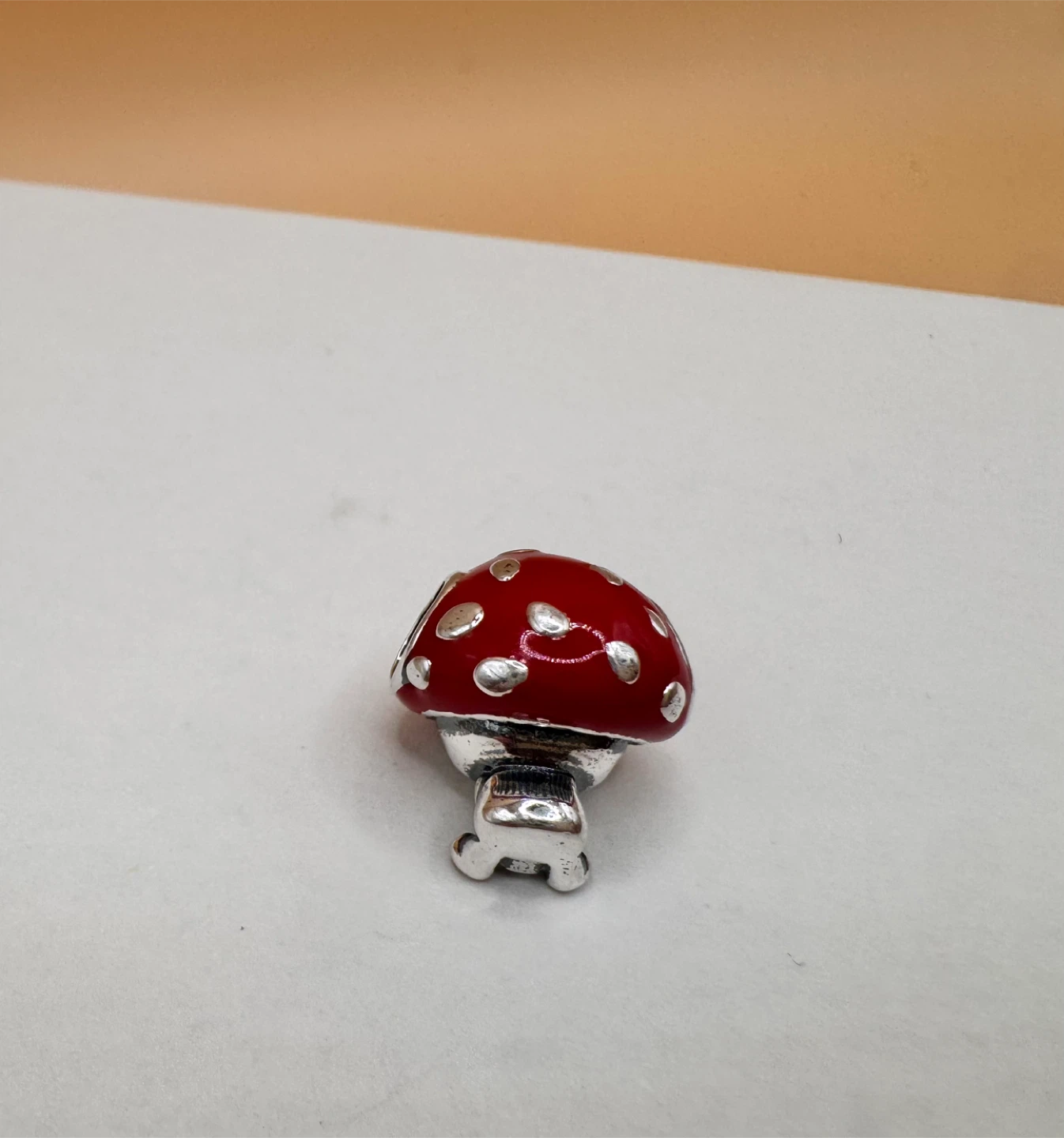 Red Mushroom Charm s925 - photo 4