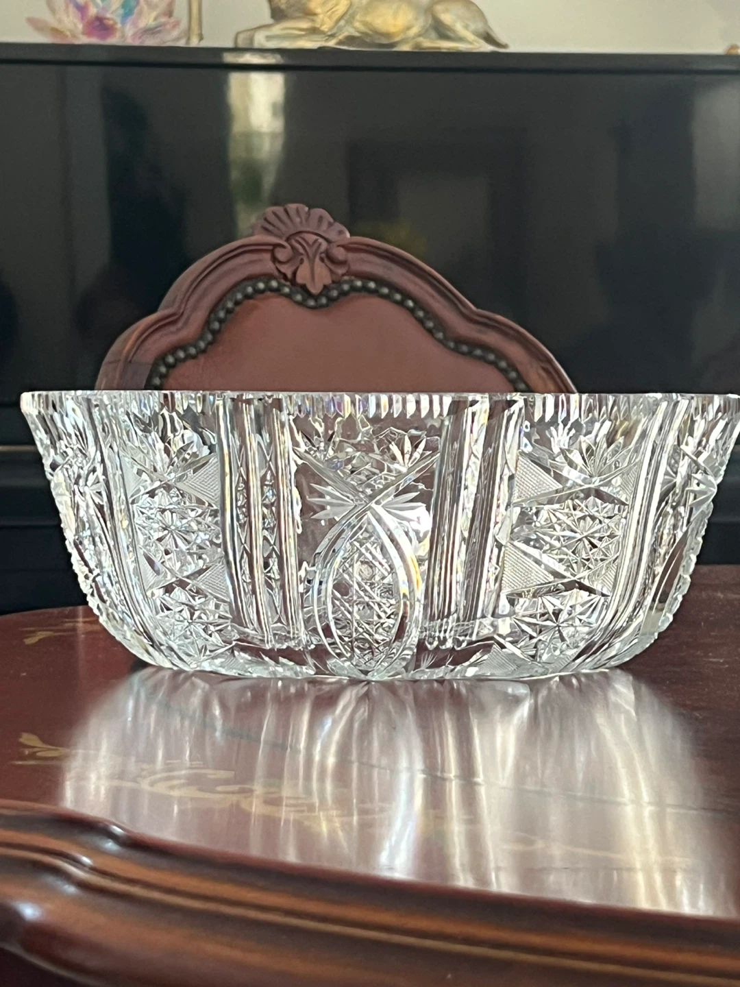 Cut Crystal Serving Bowl - photo 2