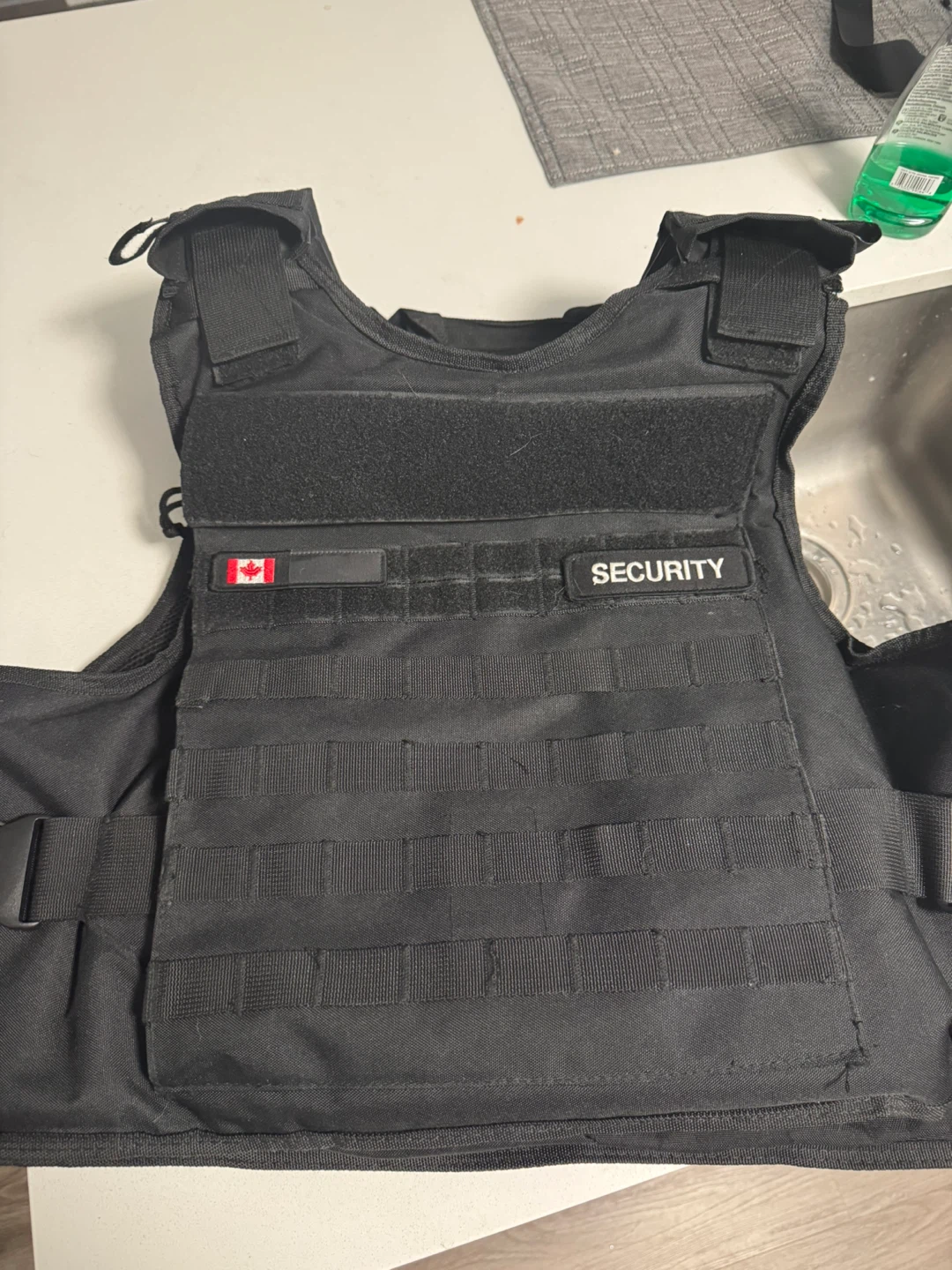 Tactical security vest - NOT bulletproof
