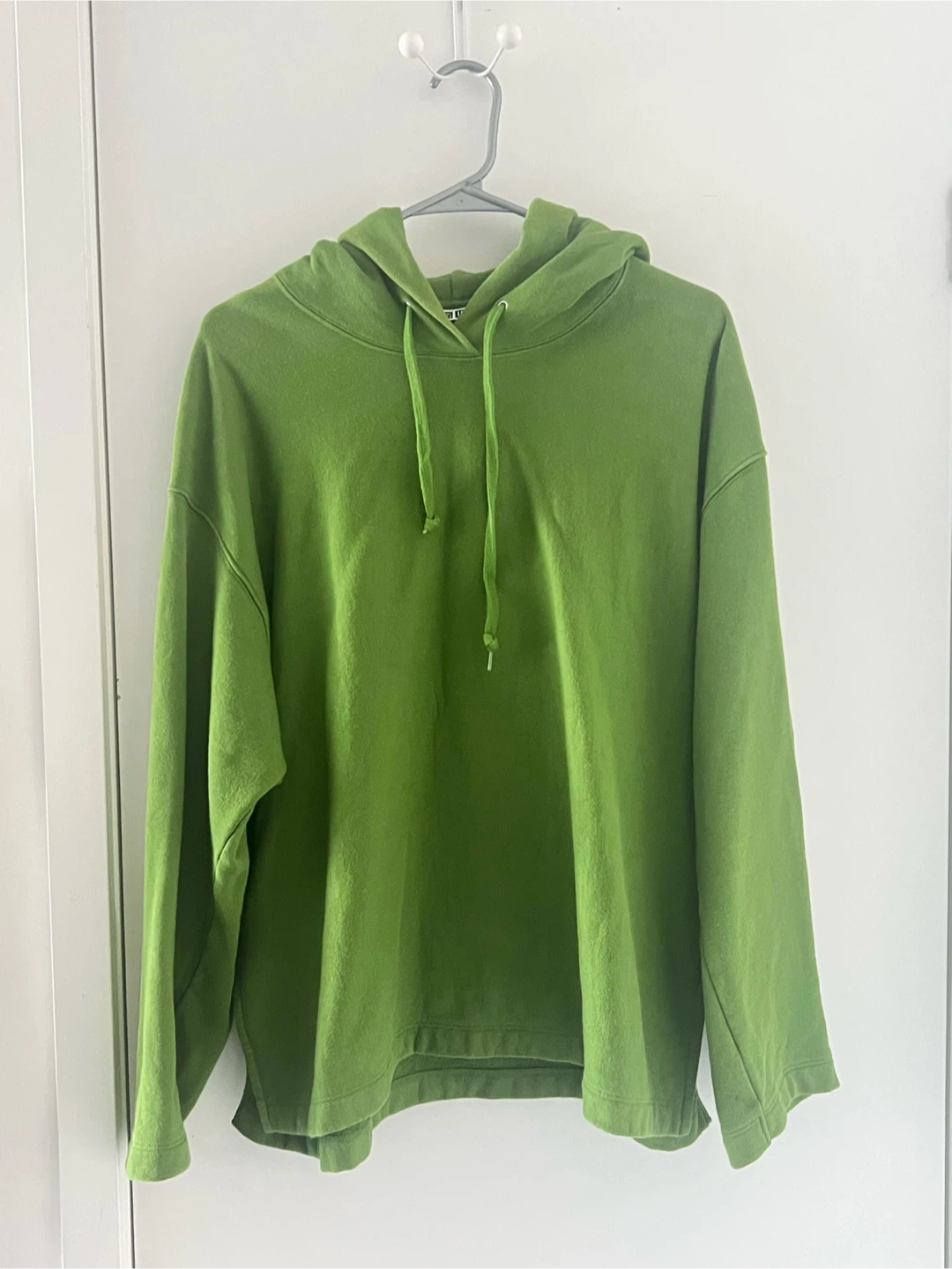 Uniqlo Bright Green Hoodie Size Large - photo 3