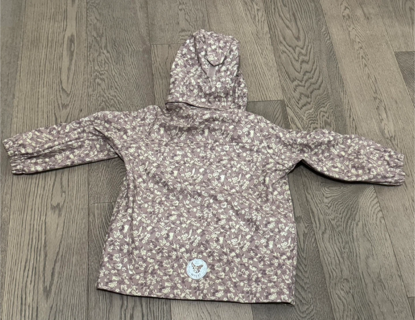 Like New! Wheat Kids Rainwear Set - Olaj Rose Flowers (2y) - photo 4