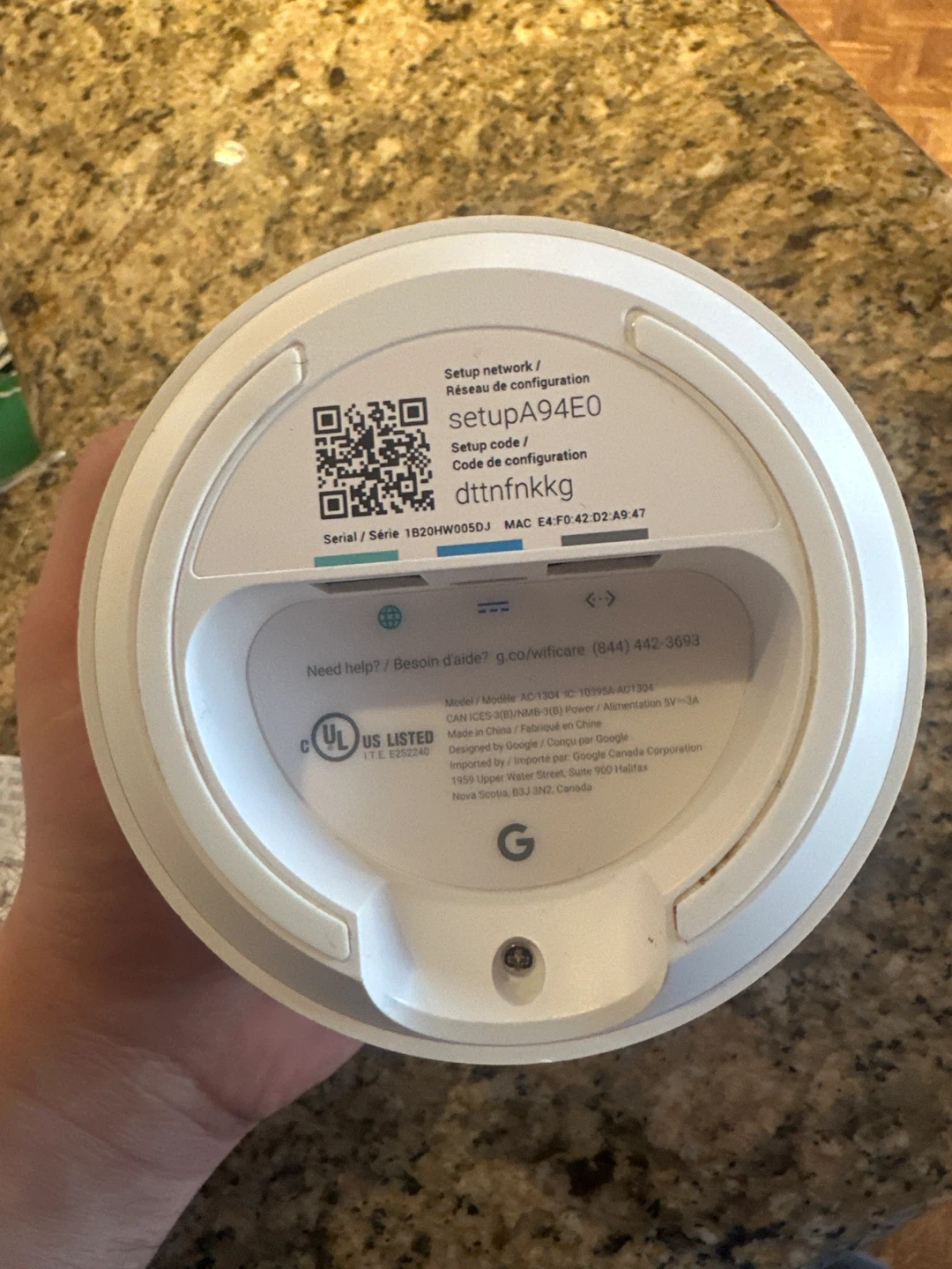 Google Wifi AC1200 Router - photo 3