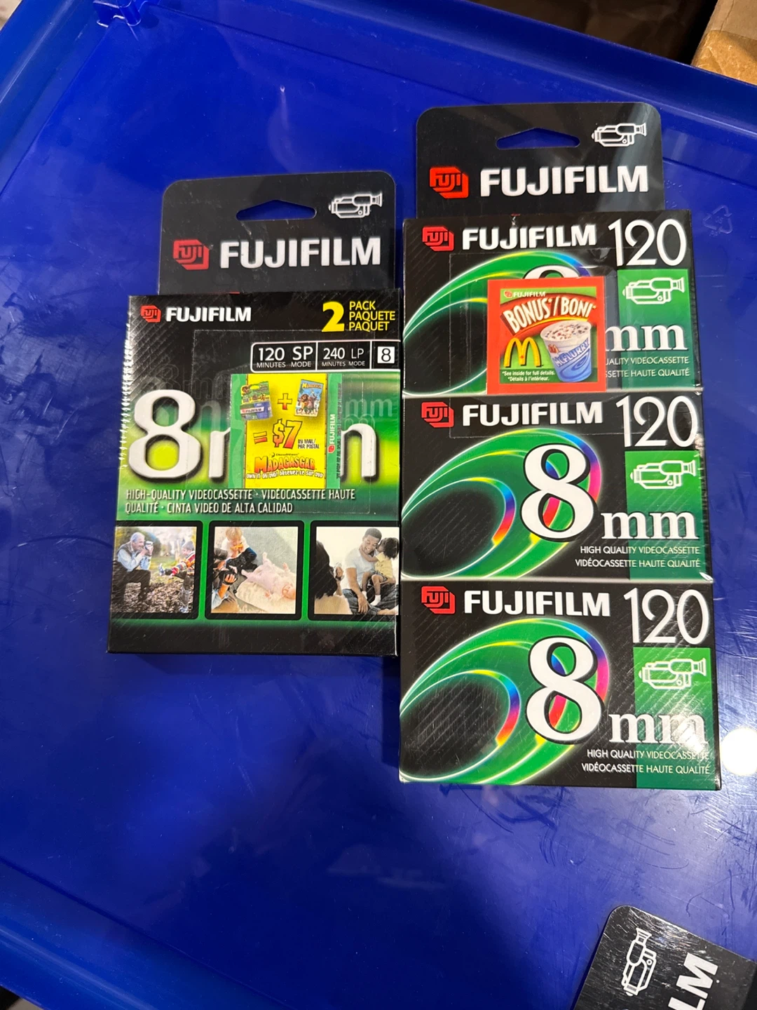 Fujifilm 8mm High Quality Videocassettes