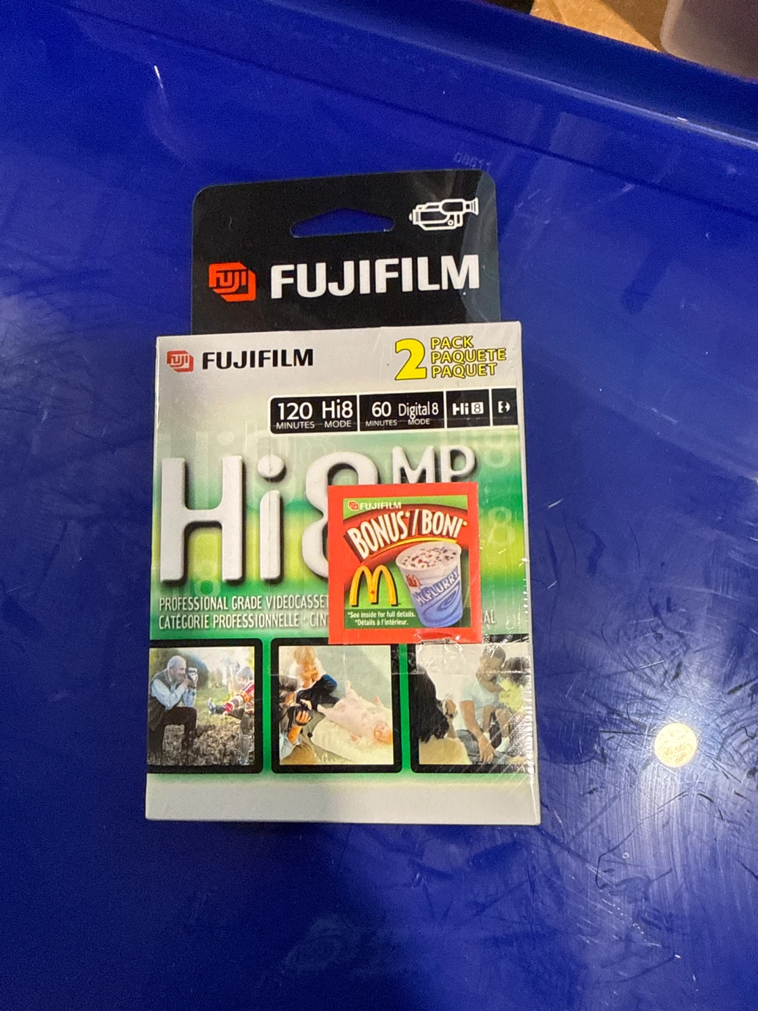 Fujifilm Hi8 MP Videocassette Pack - 2 Tapes
