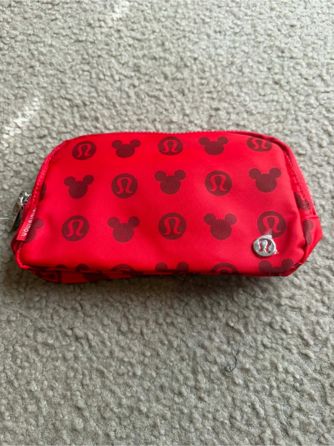 Lululemon x Disney Mickey Mouse Red Belt Bag