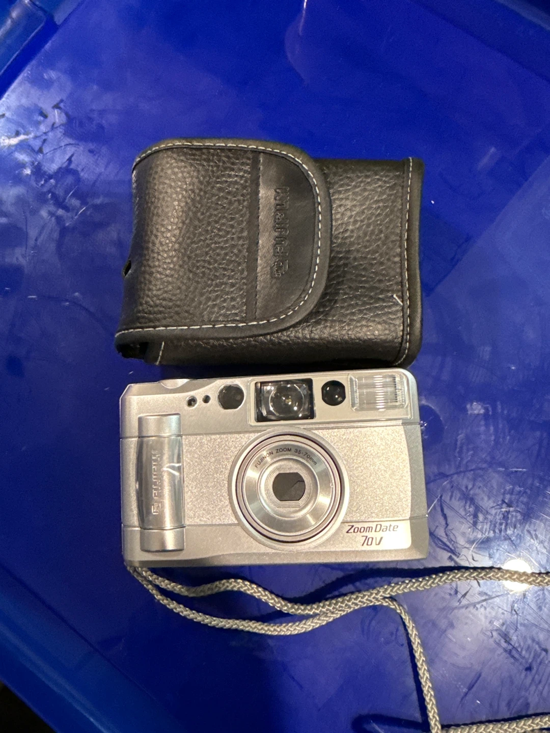 Fujifilm Zoom Date 70V Point and Shoot Film Camera with Case