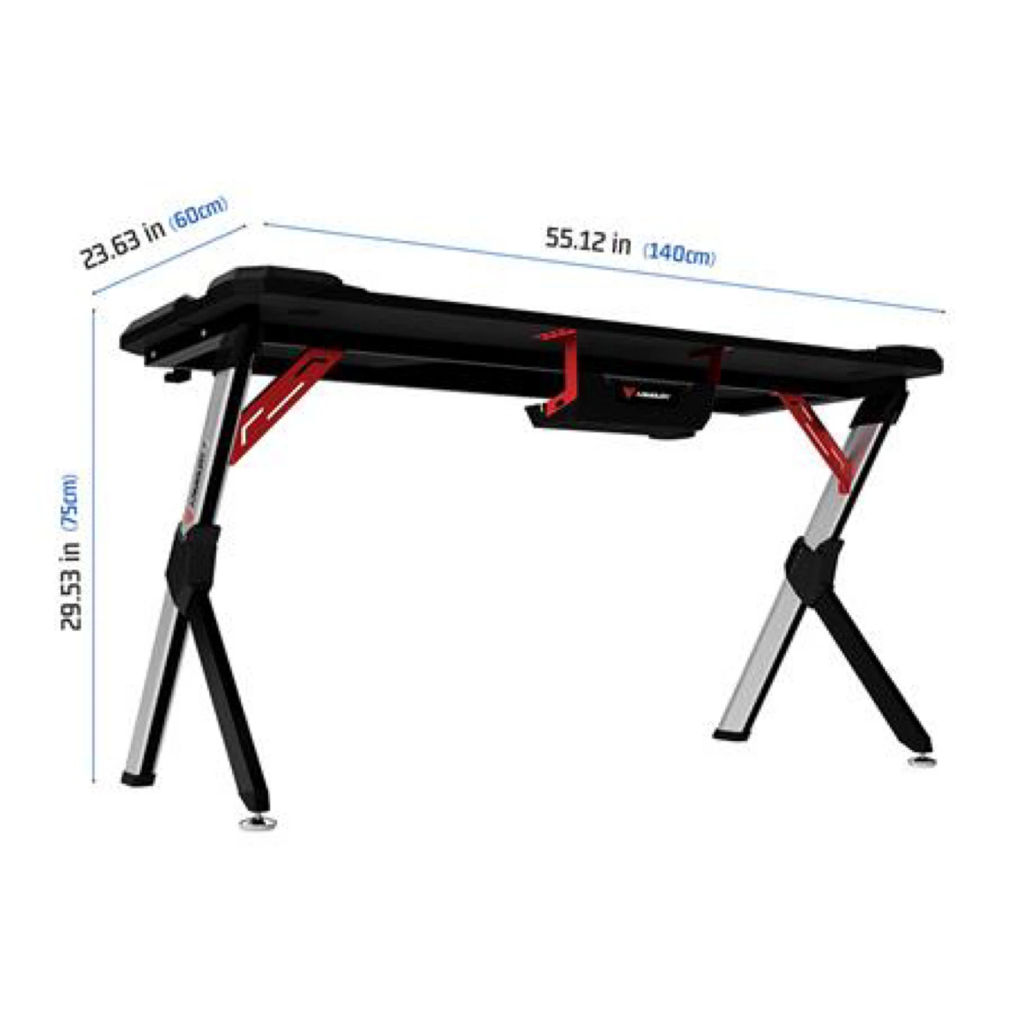 ARMOURY RGB Gaming Desk, Like New - photo 2