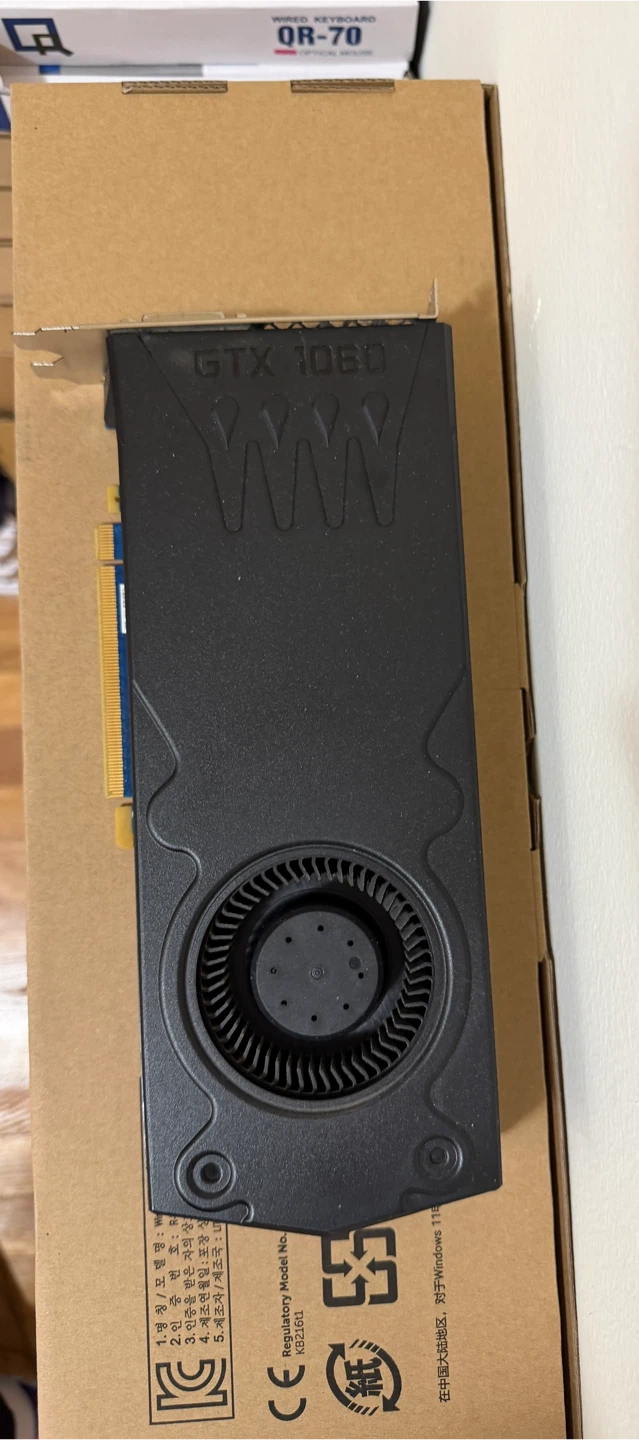Nvidia GTX 1060 Graphics Card