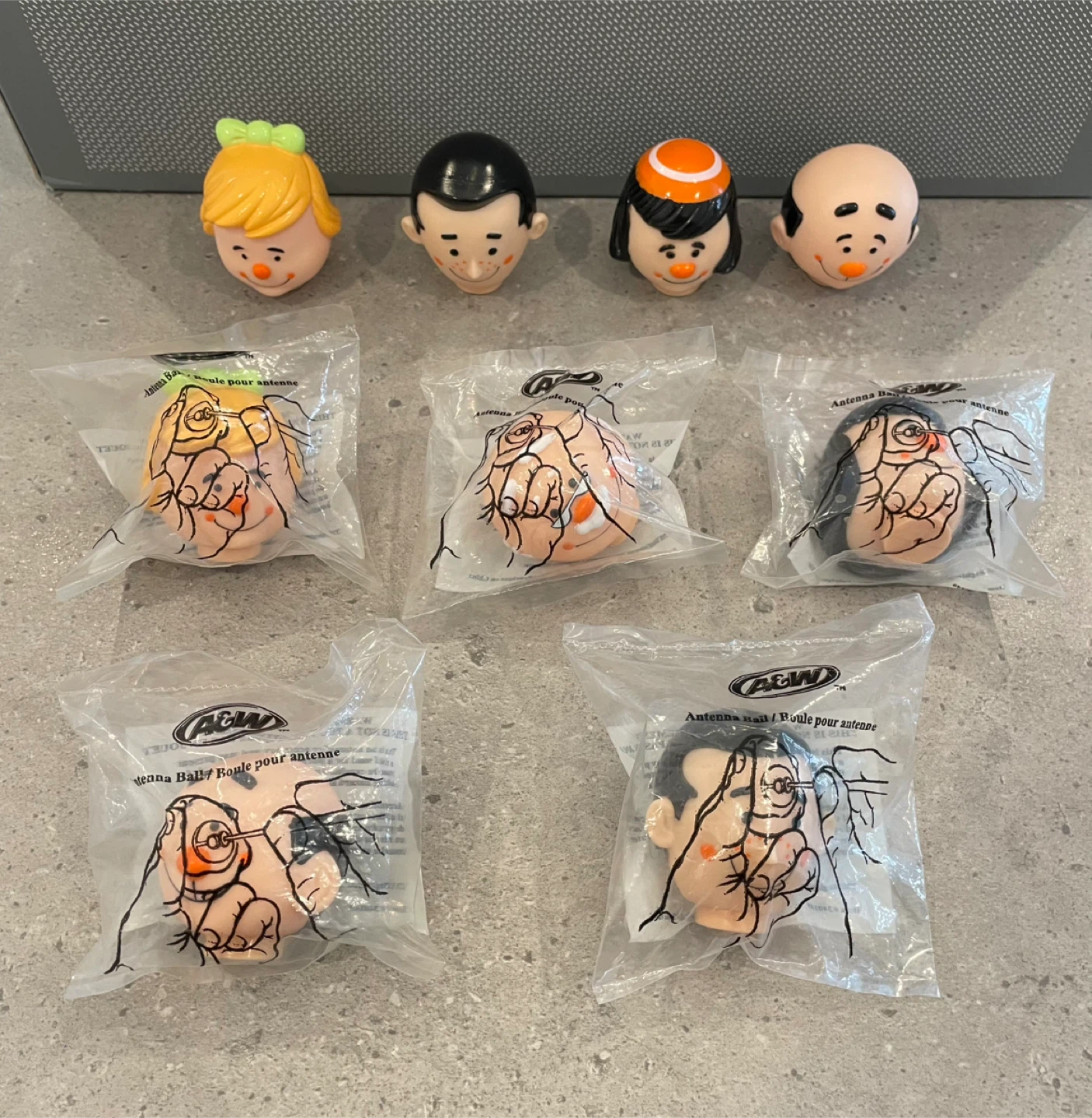 A&W Antenna Toppers (Extremely Rare)