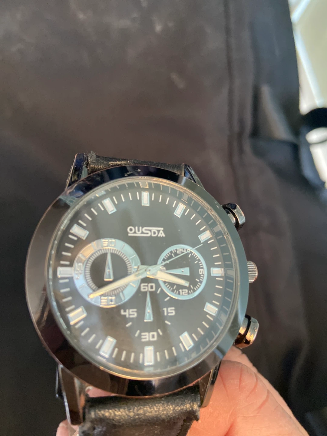 OUSDA Men's Chronograph Watch - Black - photo 2