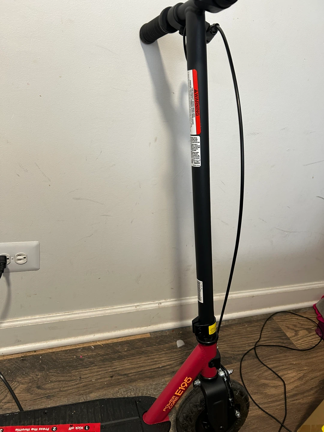 Razor Adults Electric Scooter Red E195 Power Core Tech - photo 3
