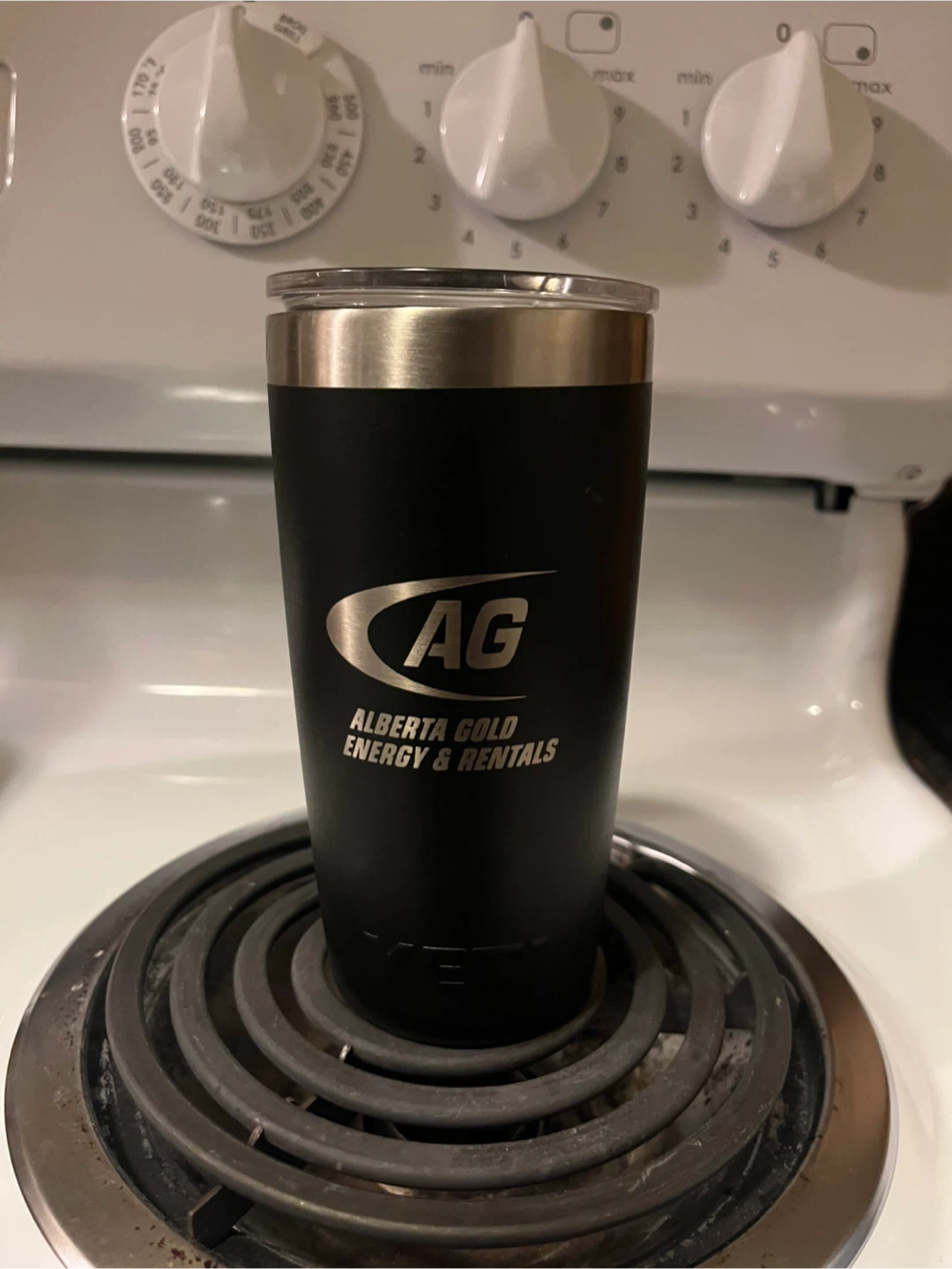 Yeti branded small coffee cup