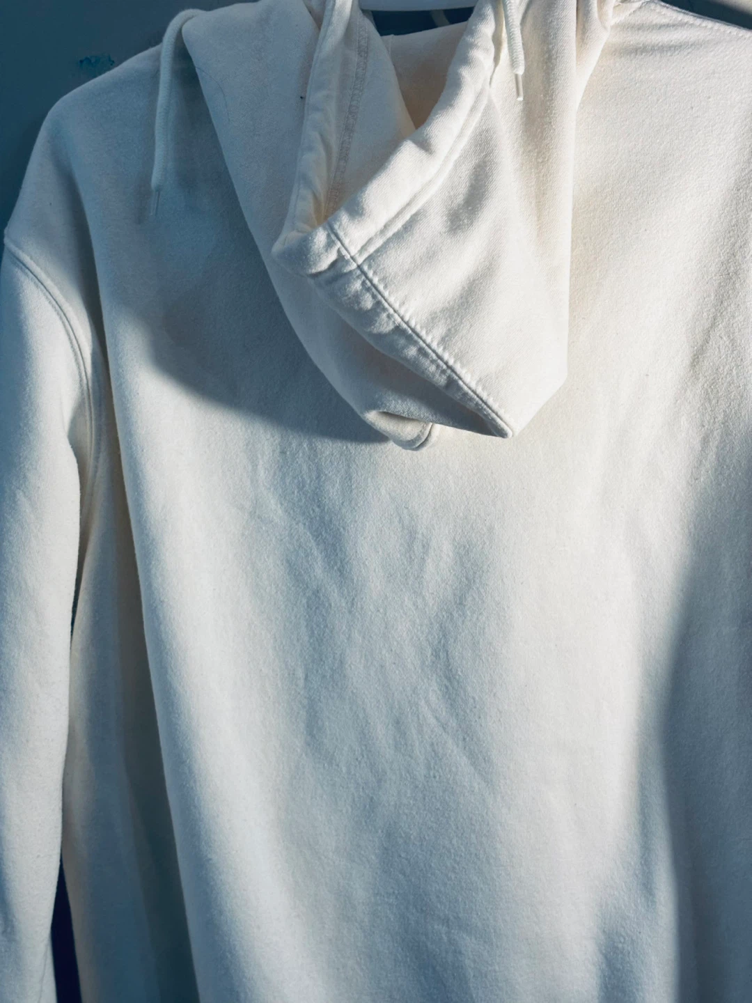 White "New York State College" Hoodie - Size S/P - photo 4