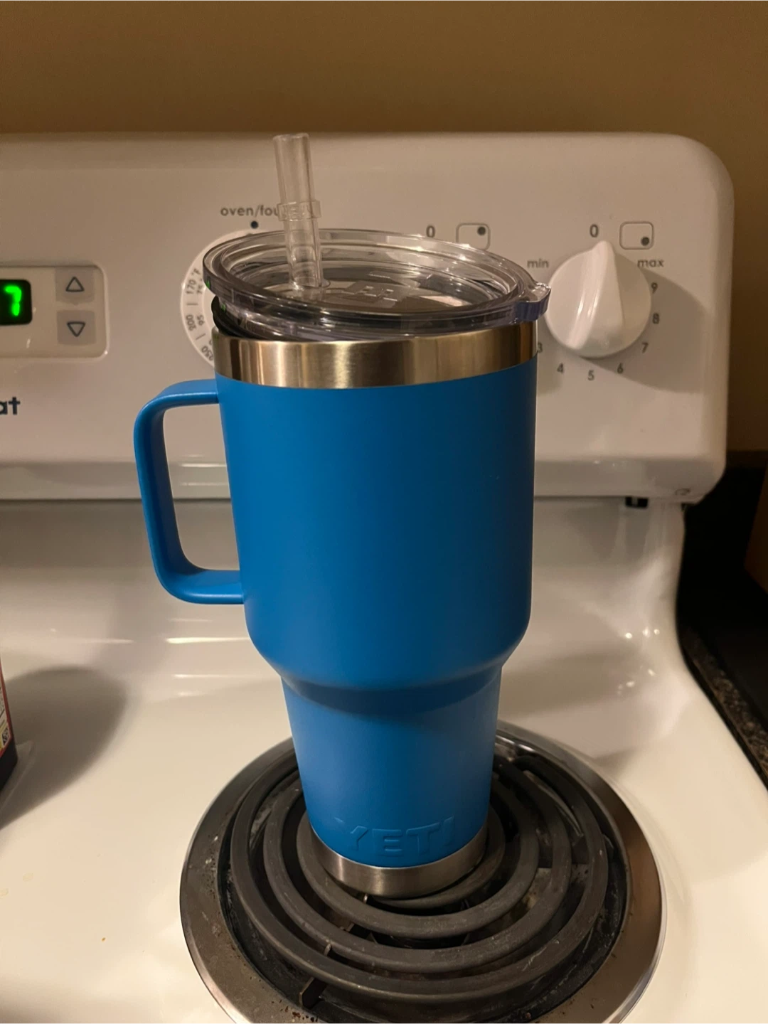 Large Yeti straw cup